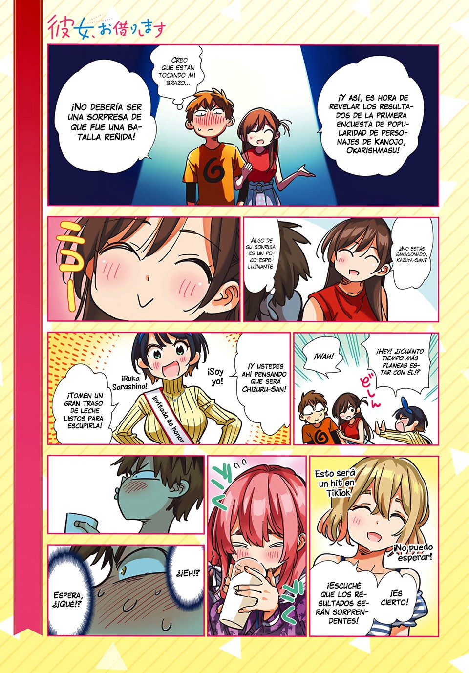 Kanojo, Okarishimasu Capitulo 211 página 2