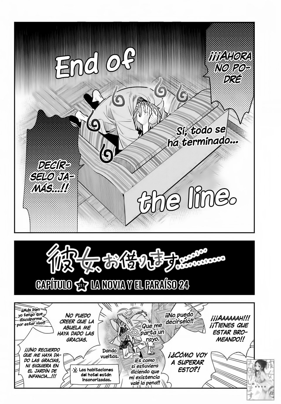 Kanojo, Okarishimasu Capitulo 211 página 6