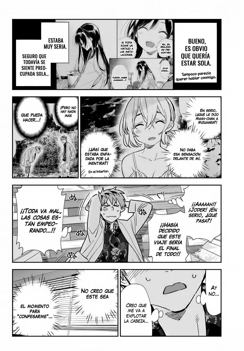 Kanojo, Okarishimasu Capitulo 211 página 8