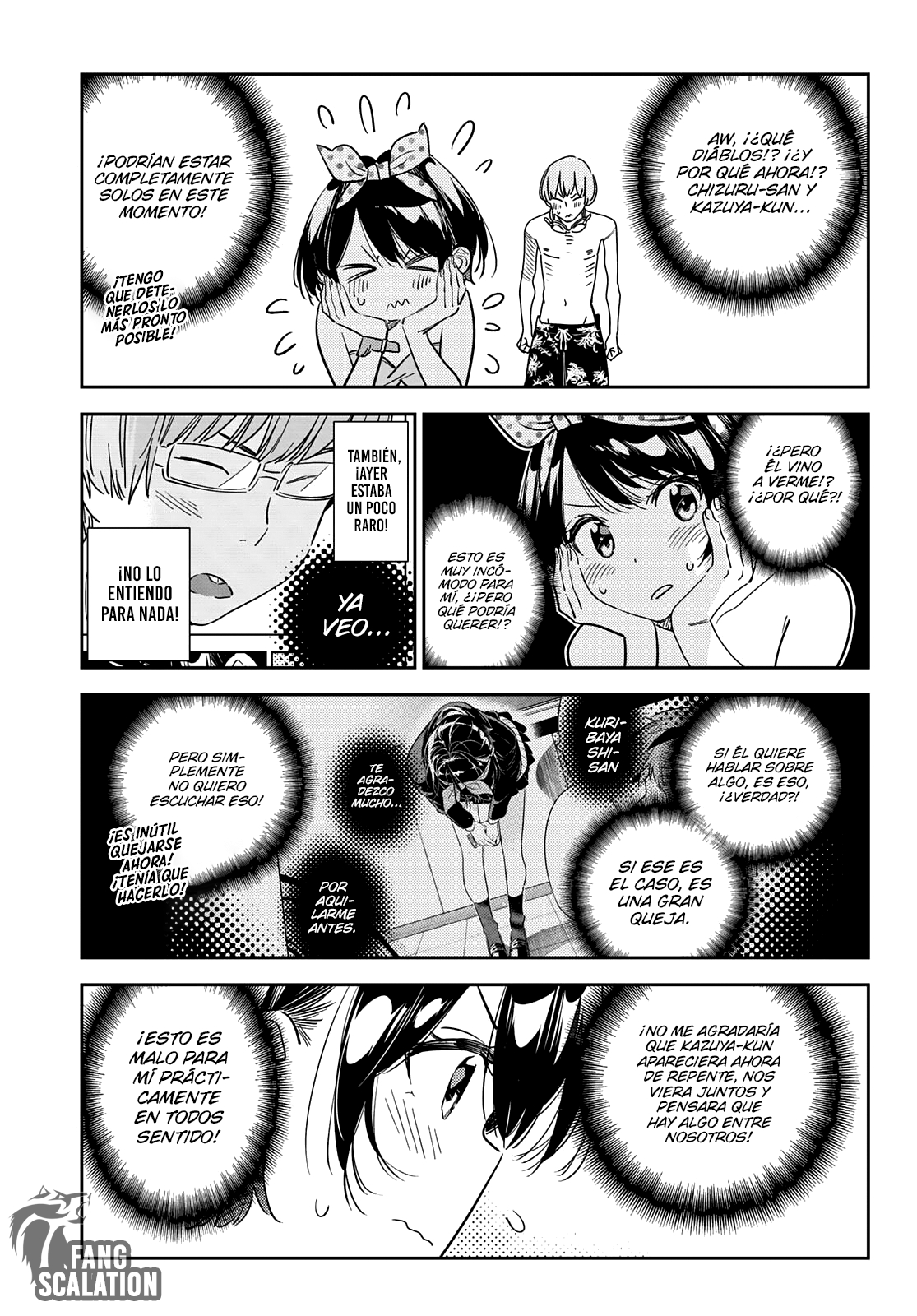Kanojo, Okarishimasu Capitulo 212 página 13
