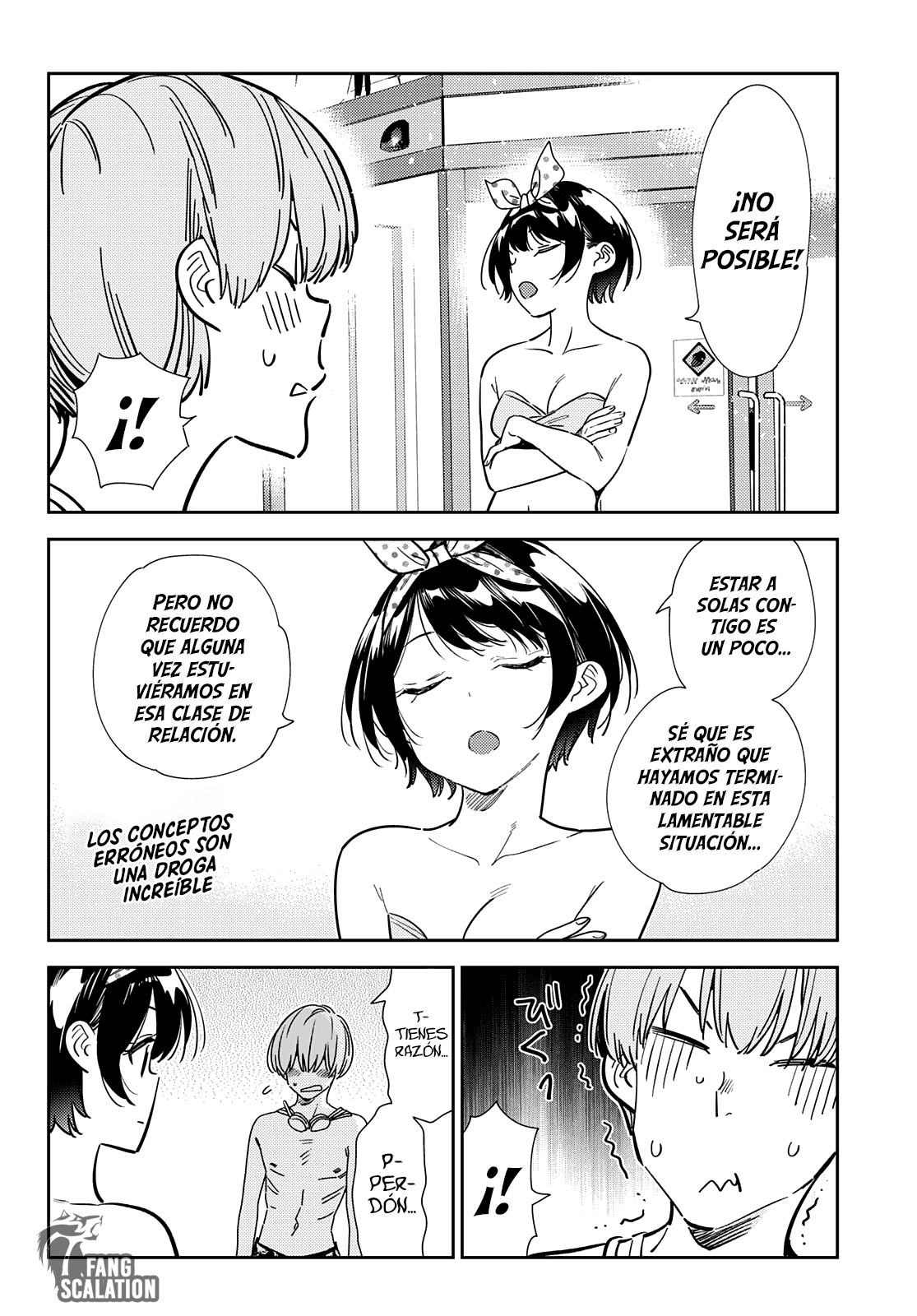 Kanojo, Okarishimasu Capitulo 212 página 14