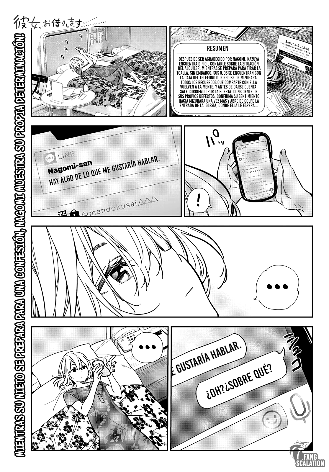 Kanojo, Okarishimasu Capitulo 212 página 2