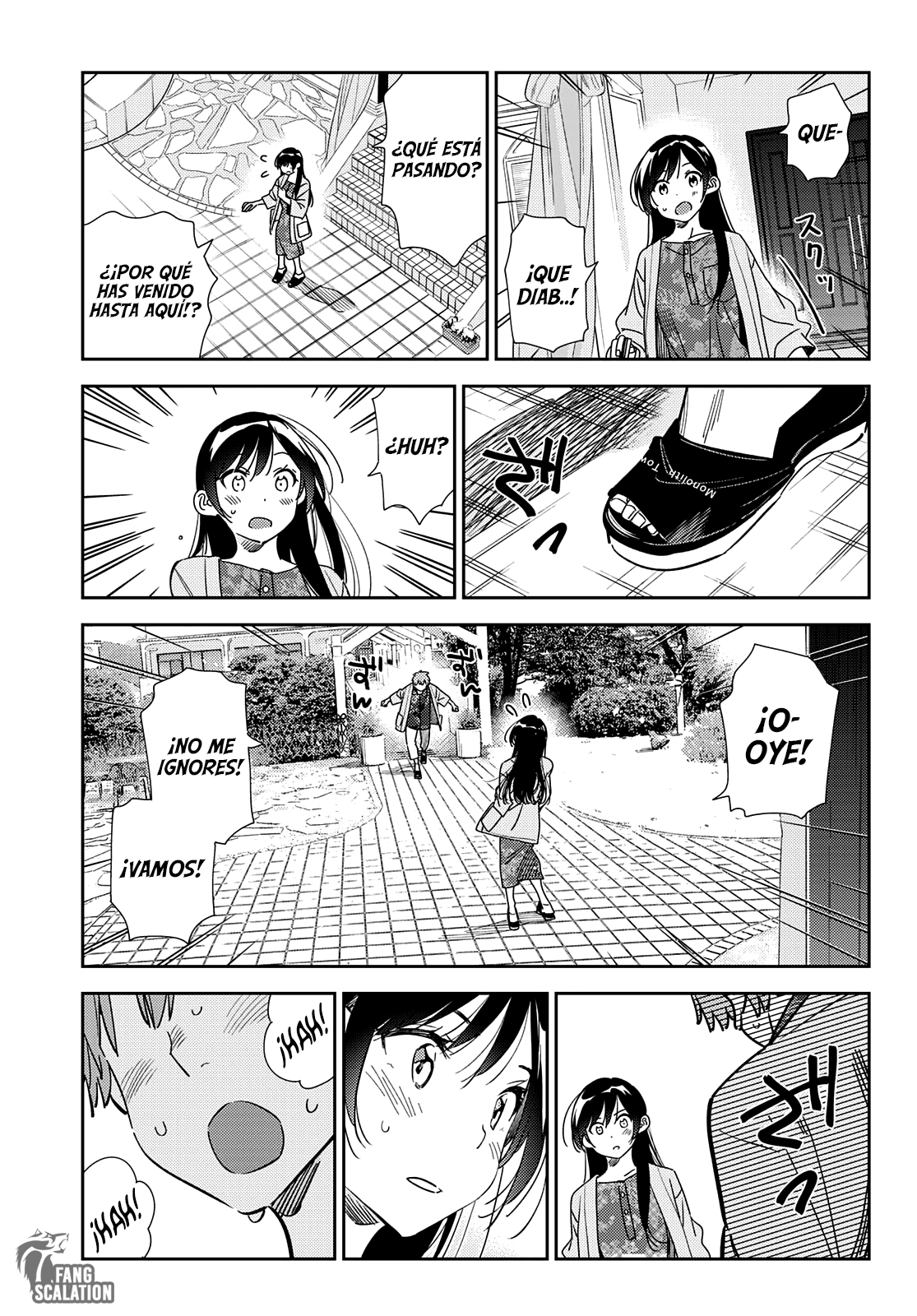 Kanojo, Okarishimasu Capitulo 212 página 8