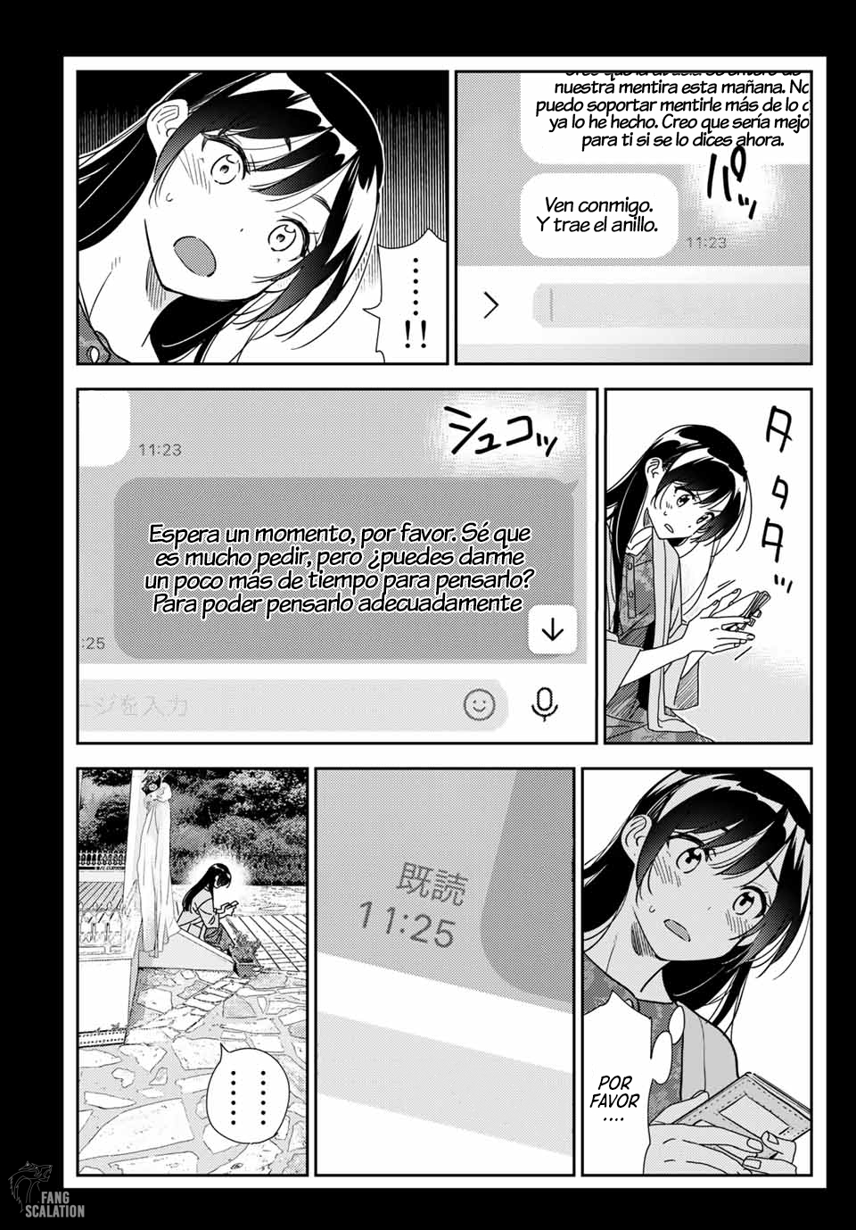 Kanojo, Okarishimasu Capitulo 214.5 página 8