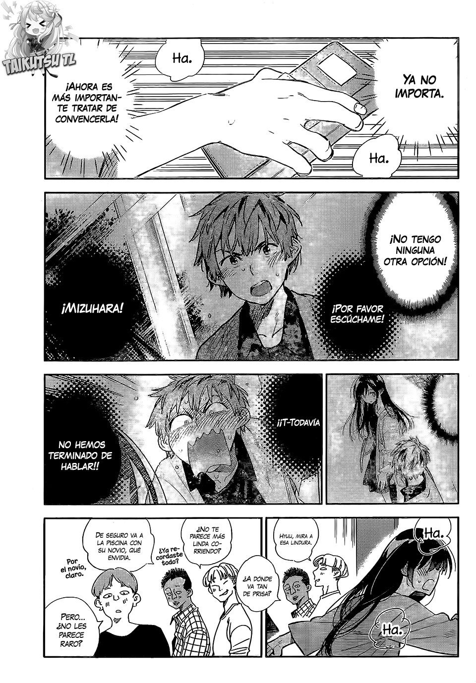 Kanojo, Okarishimasu Capitulo 214 página 10