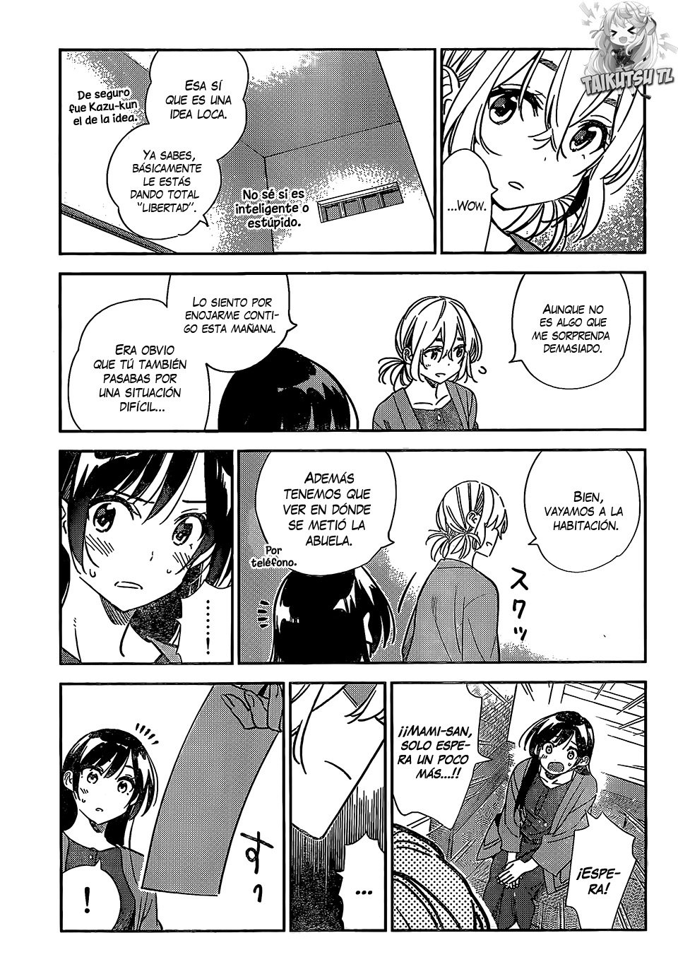 Kanojo, Okarishimasu Capitulo 214 página 17