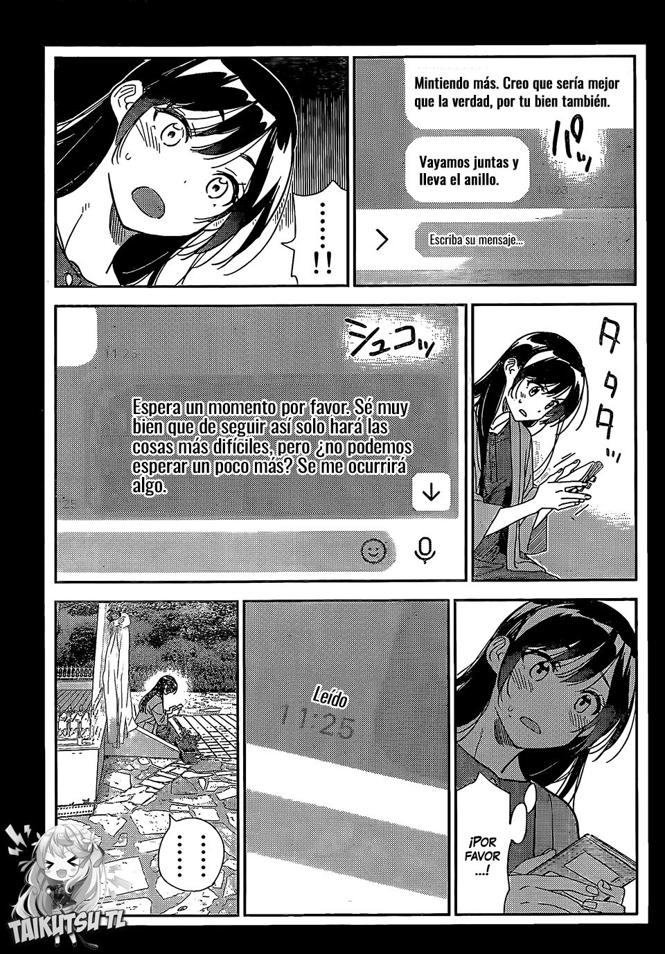 Kanojo, Okarishimasu Capitulo 214 página 8