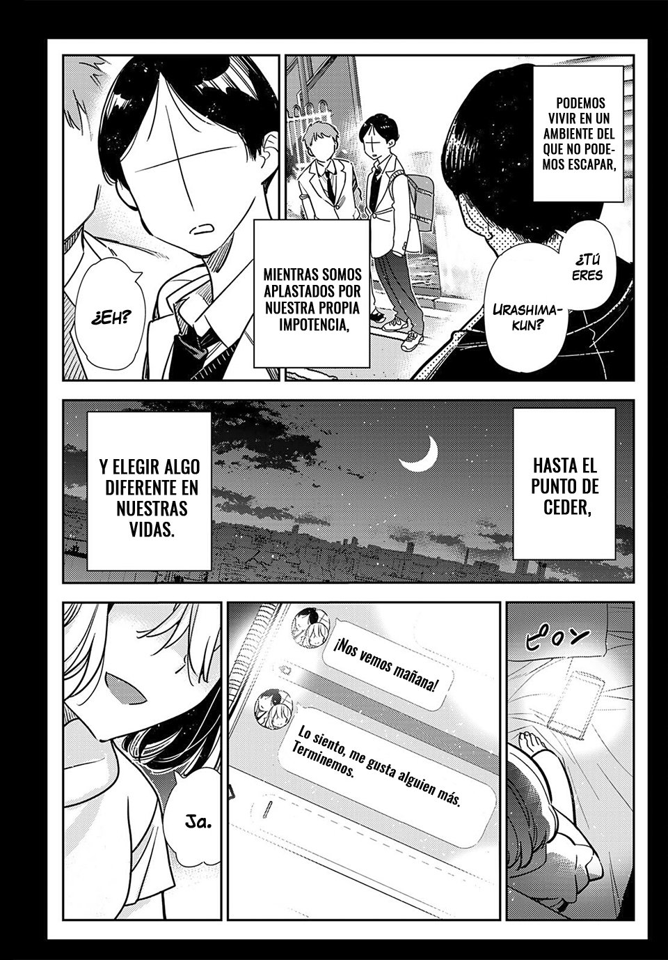 Kanojo, Okarishimasu Capitulo 215 página 18