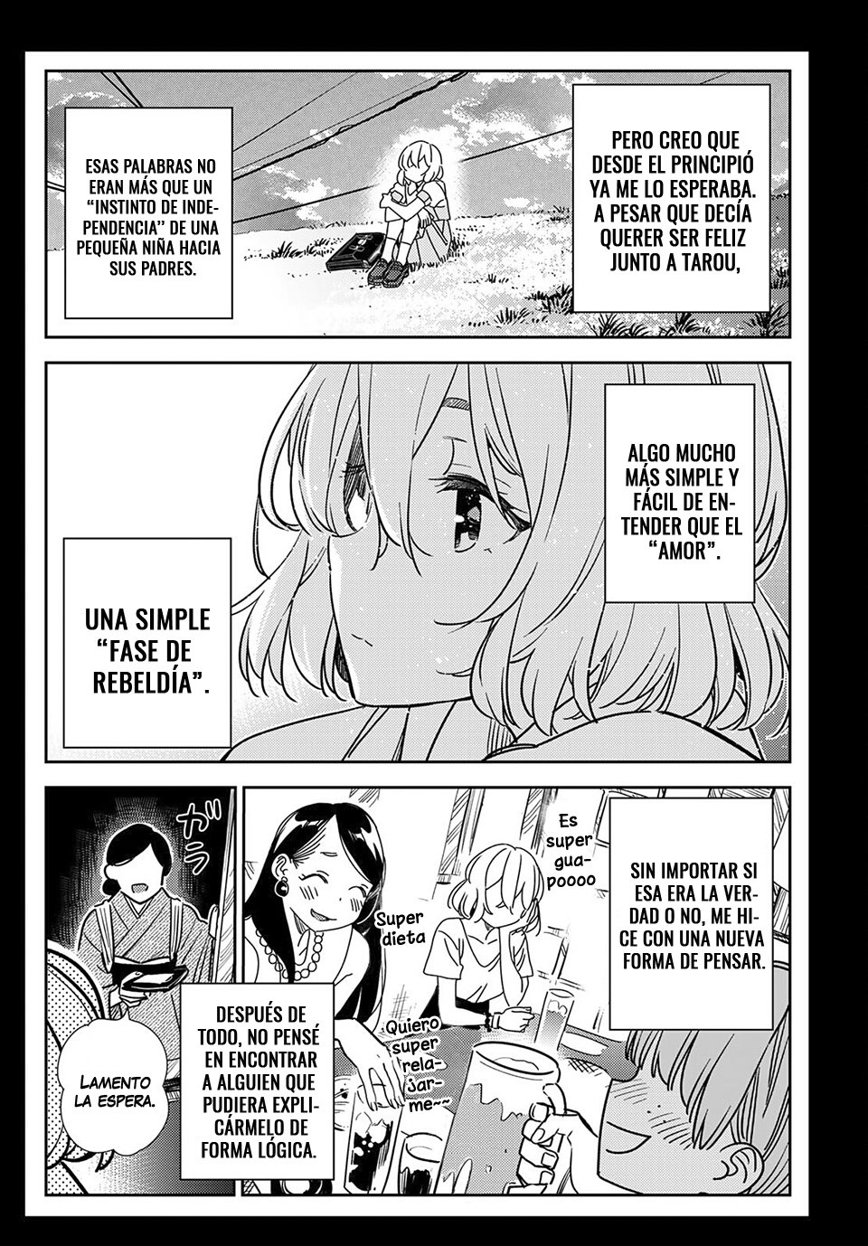 Kanojo, Okarishimasu Capitulo 215 página 22
