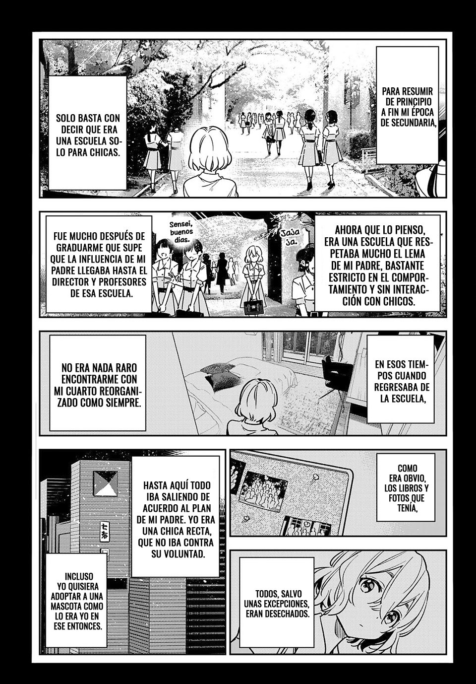 Kanojo, Okarishimasu Capitulo 215 página 7
