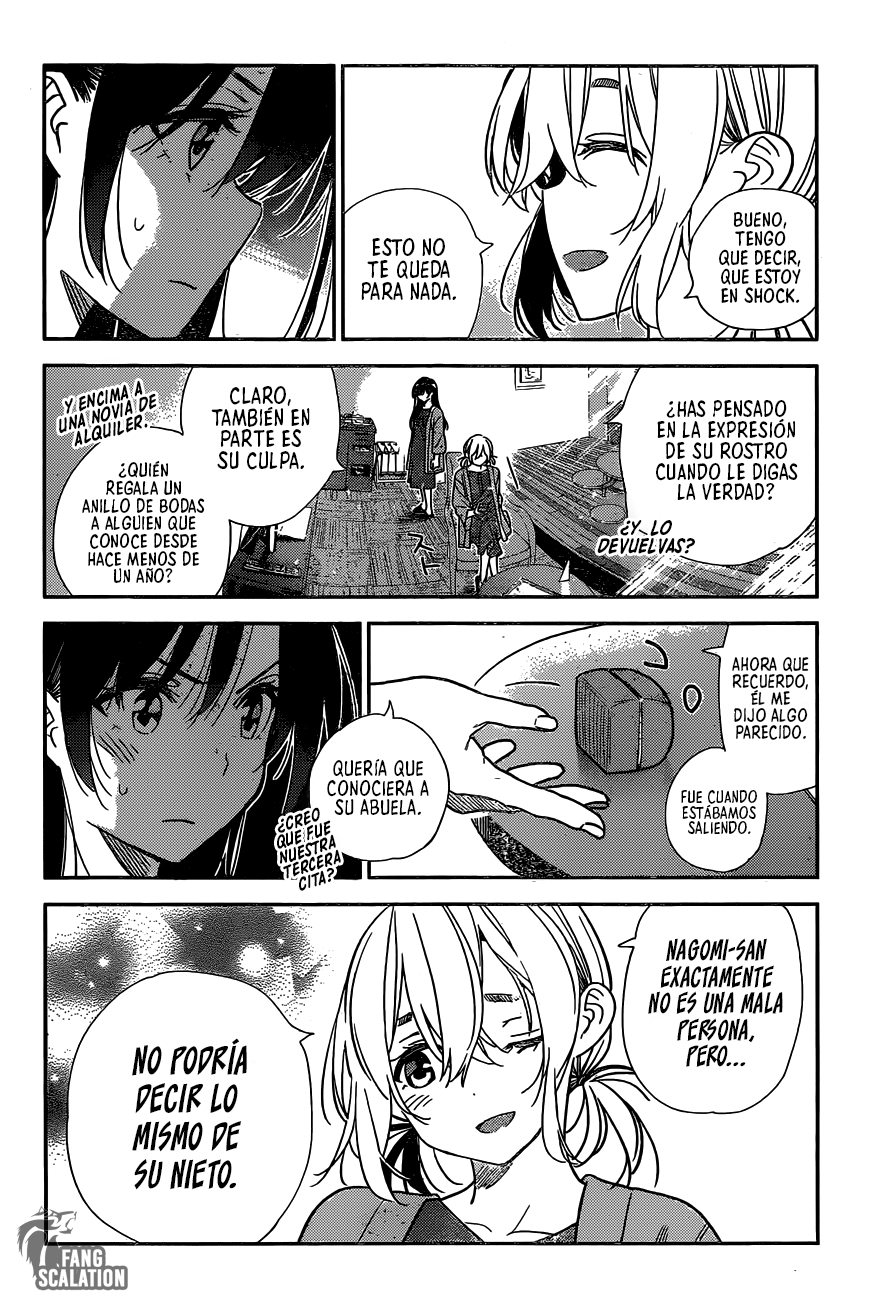 Kanojo, Okarishimasu Capitulo 216 página 16