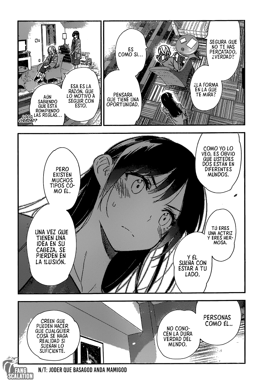 Kanojo, Okarishimasu Capitulo 216 página 17