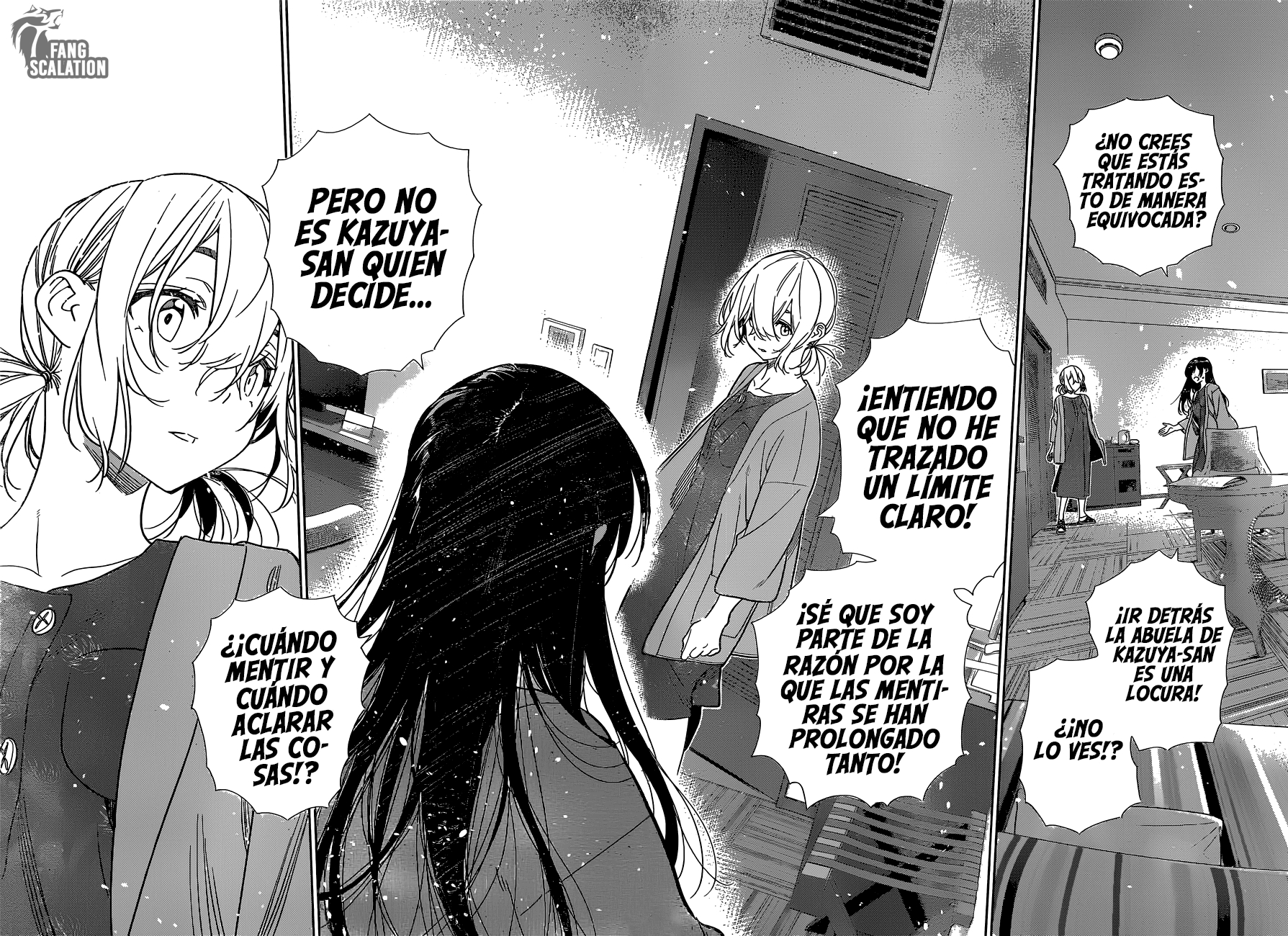 Kanojo, Okarishimasu Capitulo 217 página 5