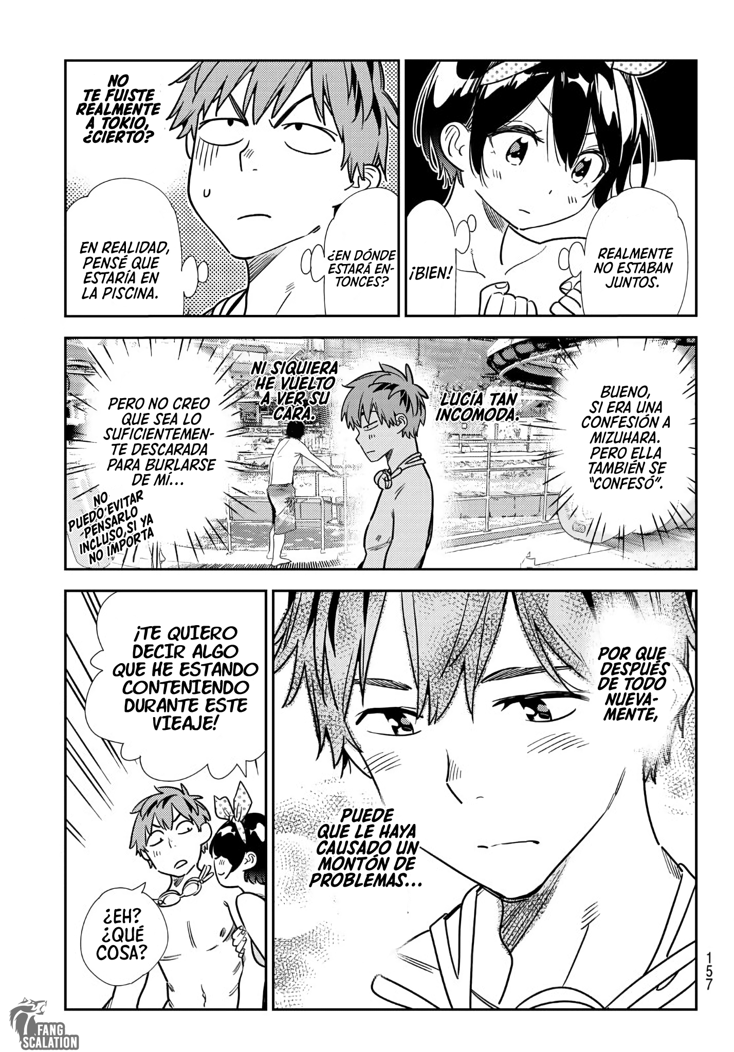 Kanojo, Okarishimasu Capitulo 218 página 10