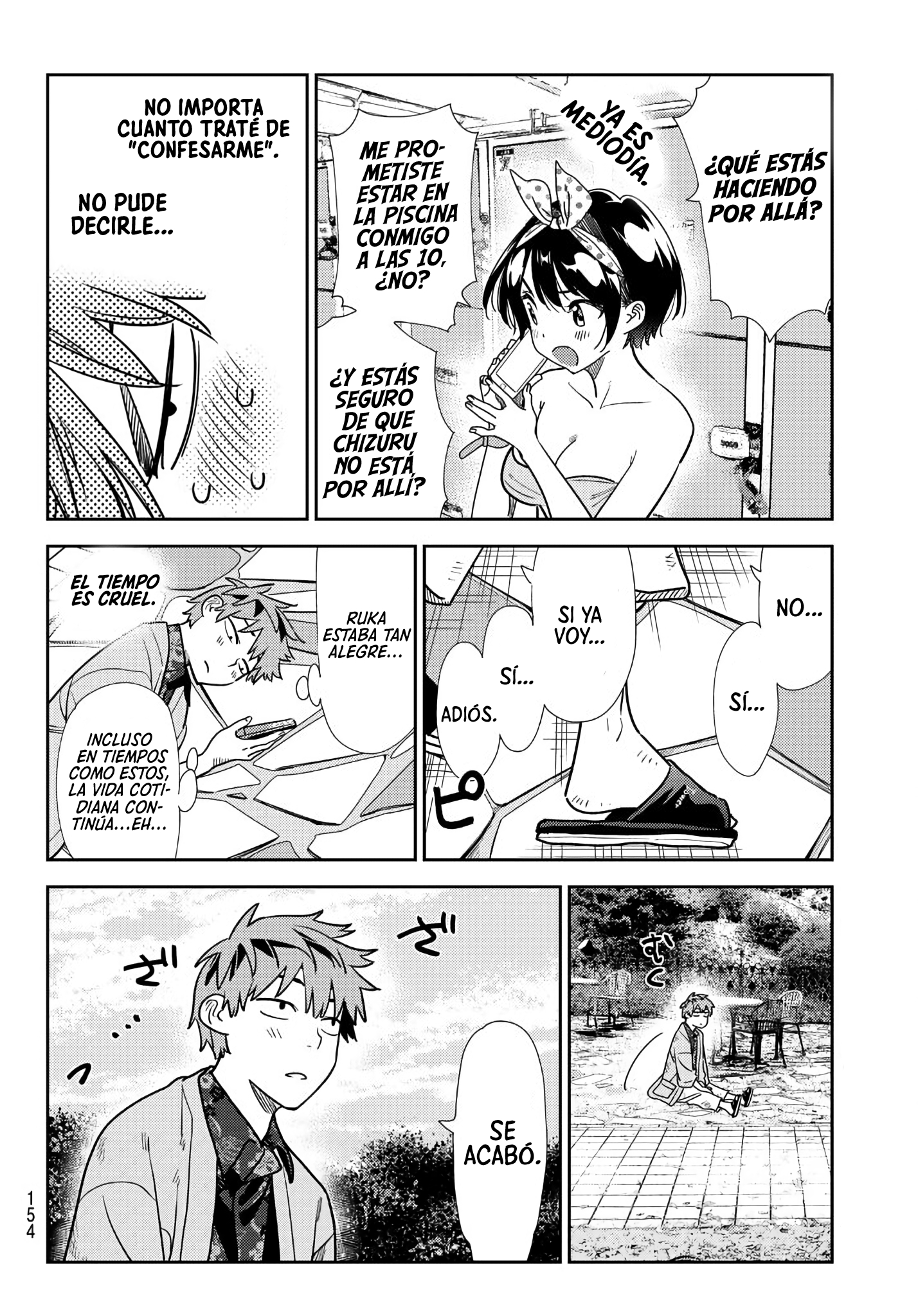 Kanojo, Okarishimasu Capitulo 218 página 7