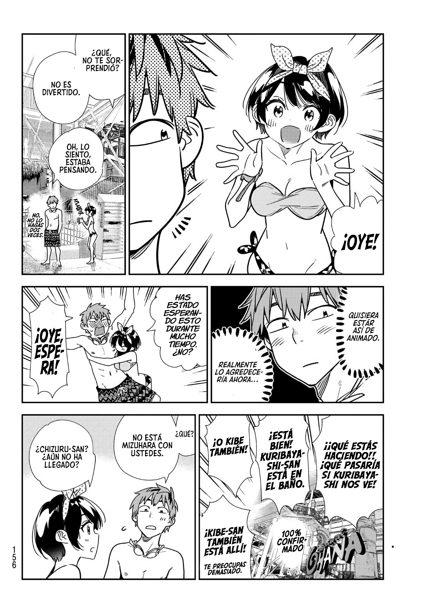 Kanojo, Okarishimasu Capitulo 218 página 9