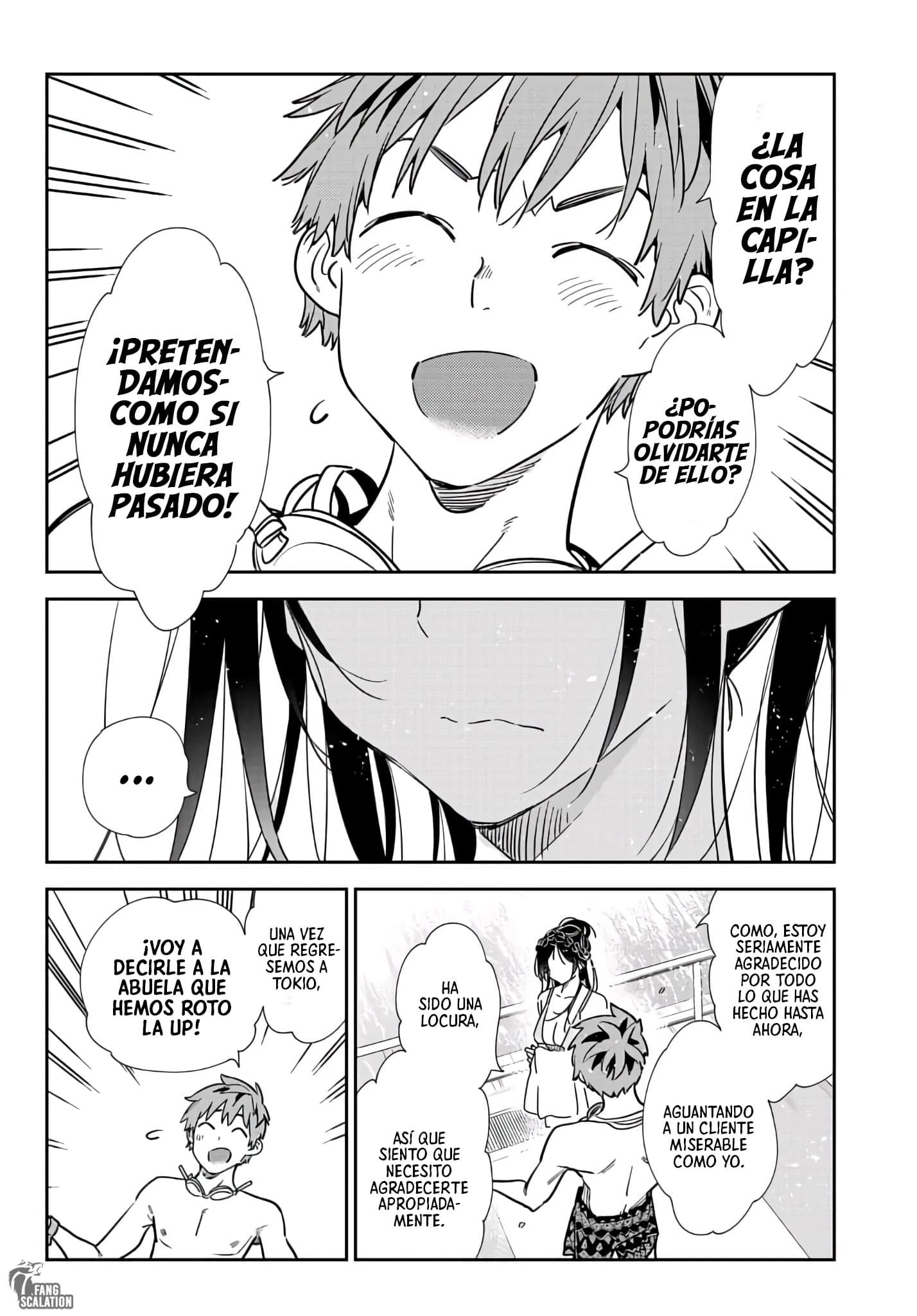 Kanojo, Okarishimasu Capitulo 219 página 10