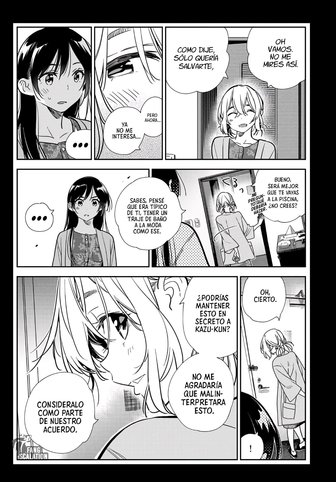 Kanojo, Okarishimasu Capitulo 219 página 17