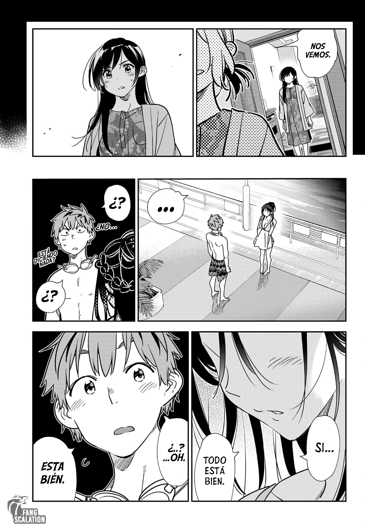 Kanojo, Okarishimasu Capitulo 219 página 18