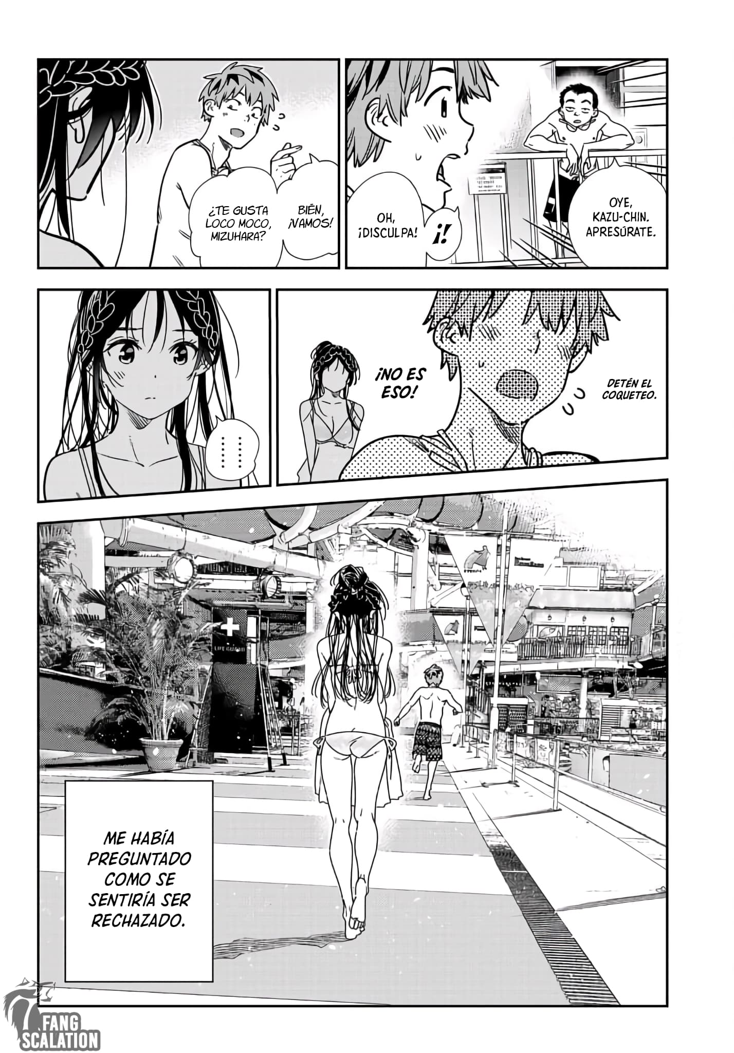 Kanojo, Okarishimasu Capitulo 219 página 19