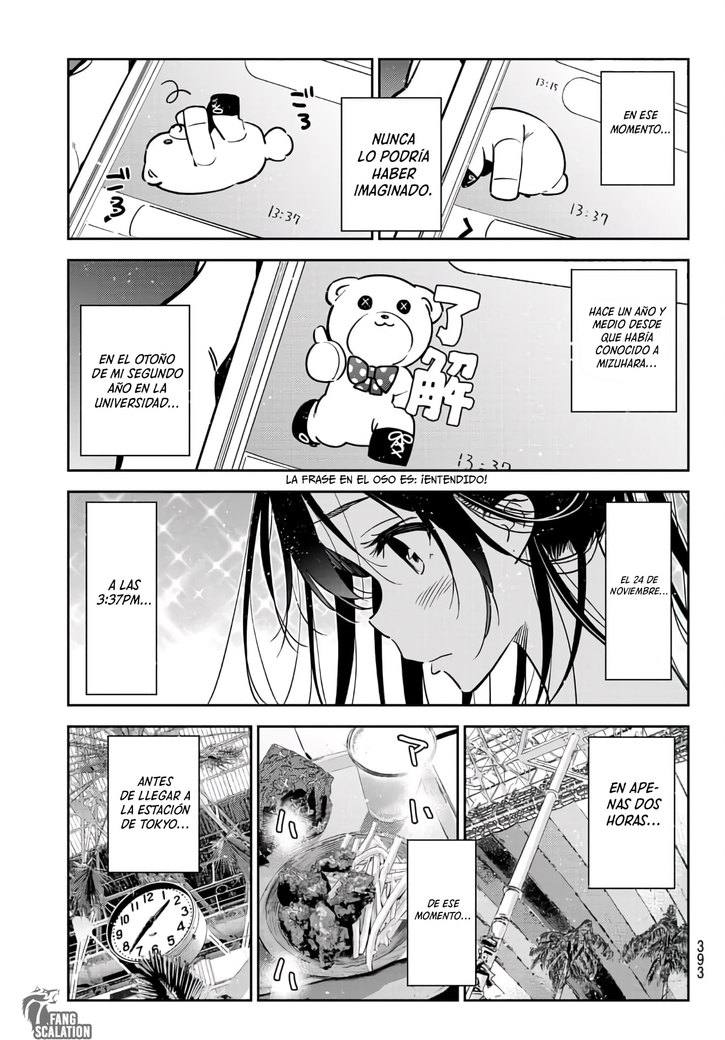 Kanojo, Okarishimasu Capitulo 219 página 22
