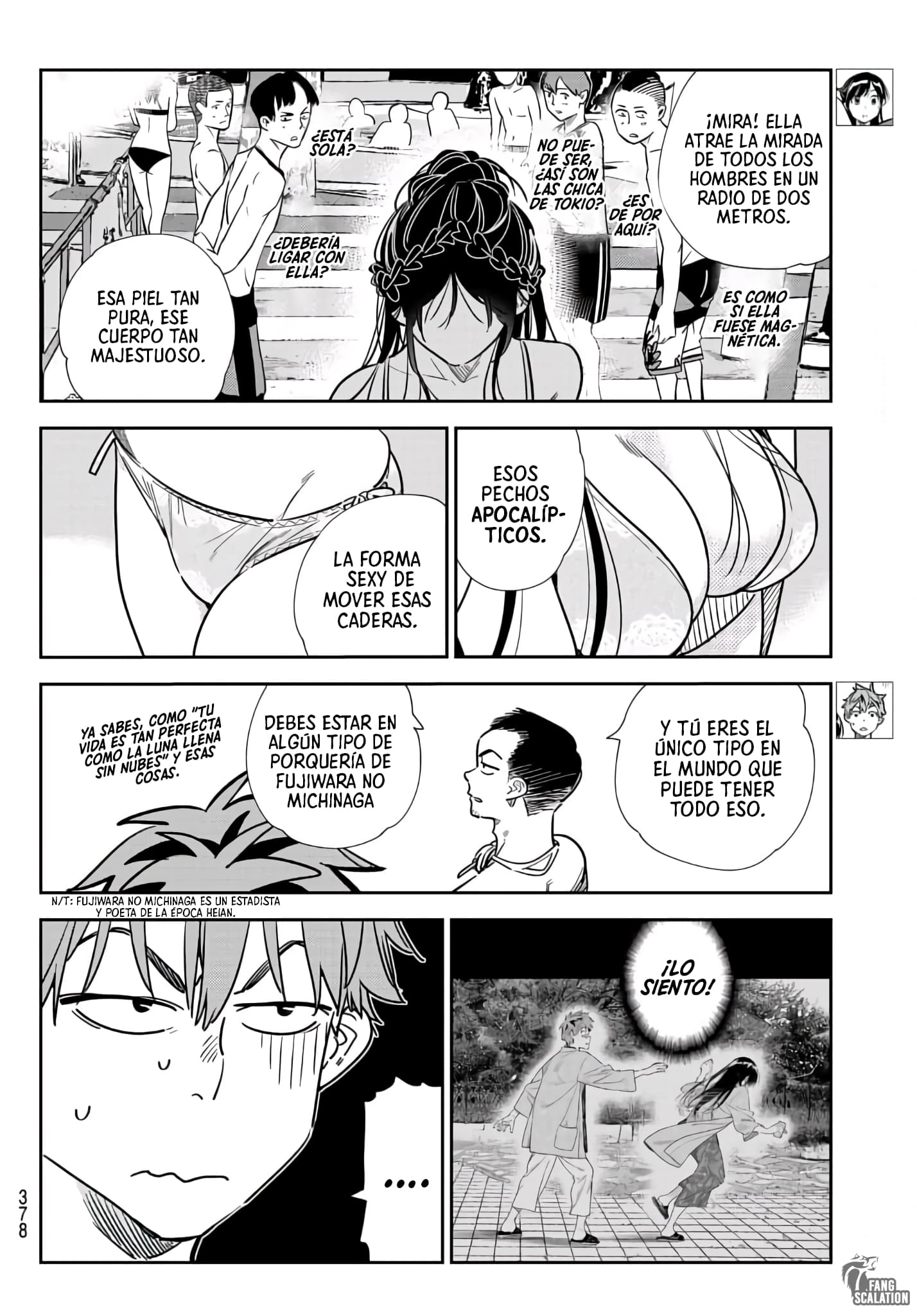 Kanojo, Okarishimasu Capitulo 219 página 6