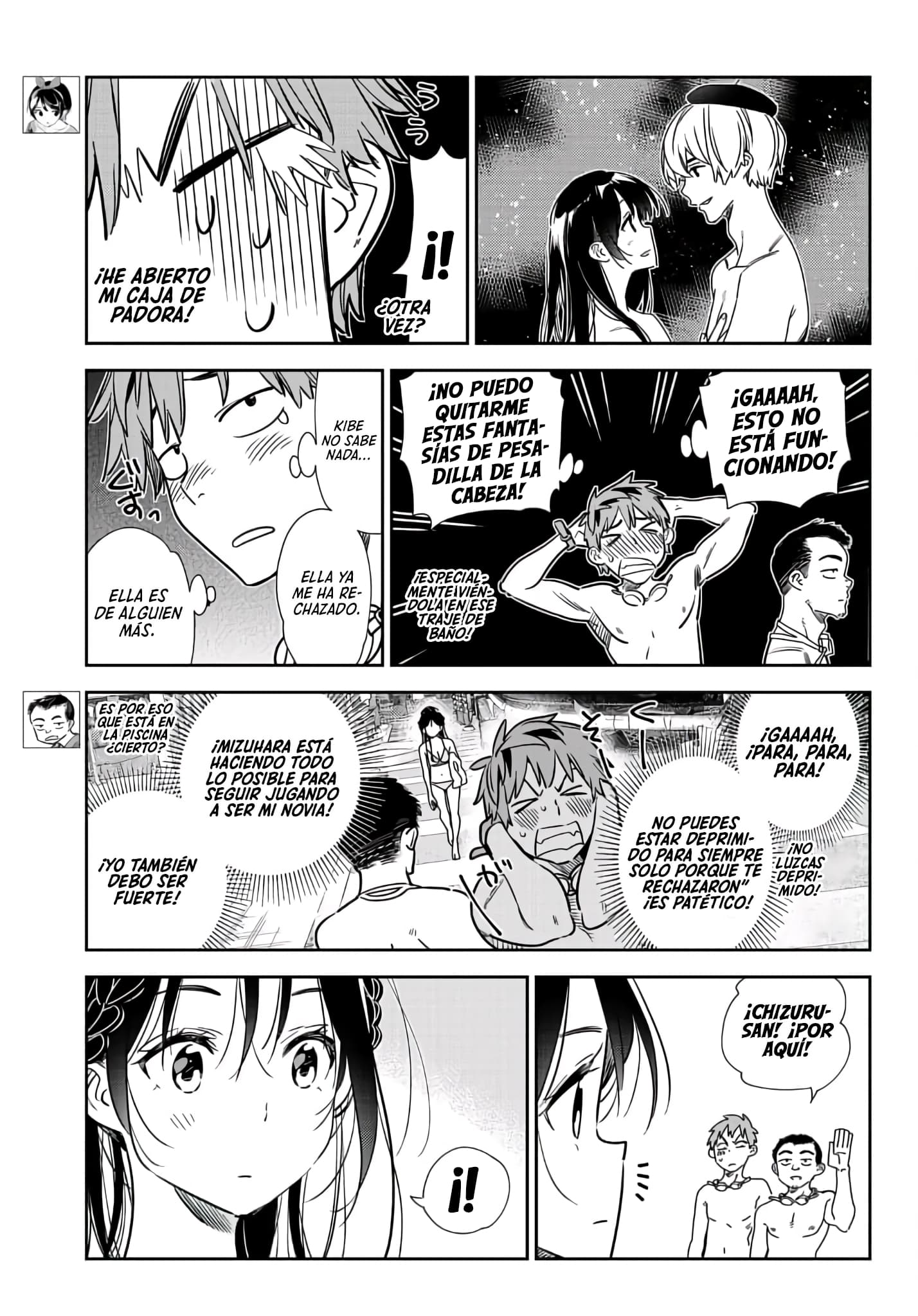 Kanojo, Okarishimasu Capitulo 219 página 7