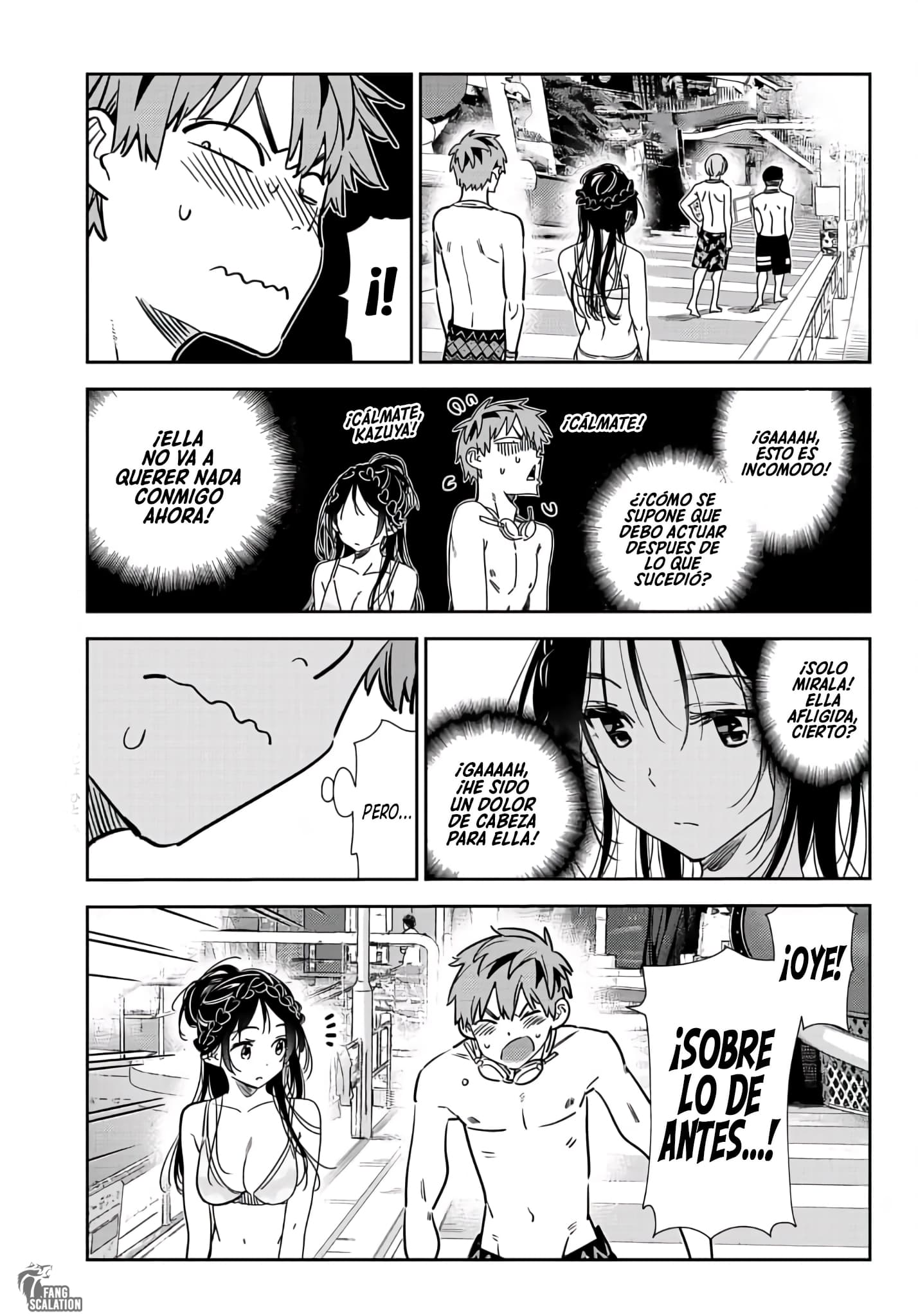 Kanojo, Okarishimasu Capitulo 219 página 9