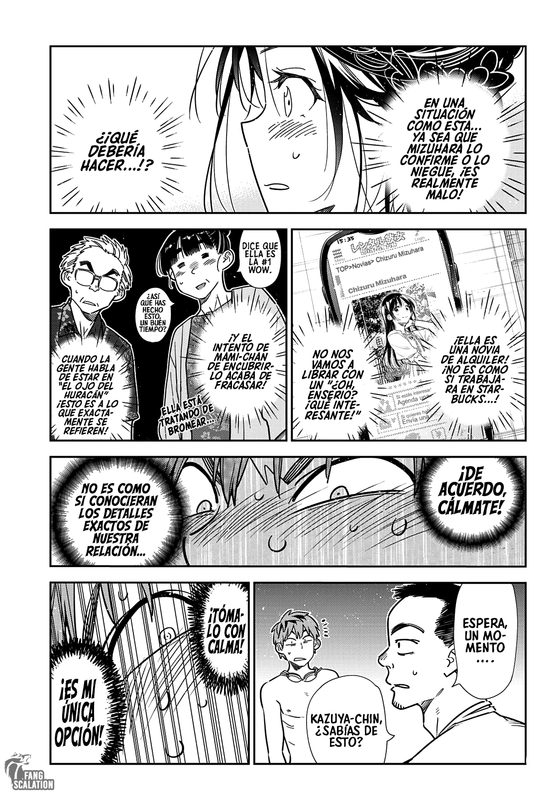 Kanojo, Okarishimasu Capitulo 221 página 15