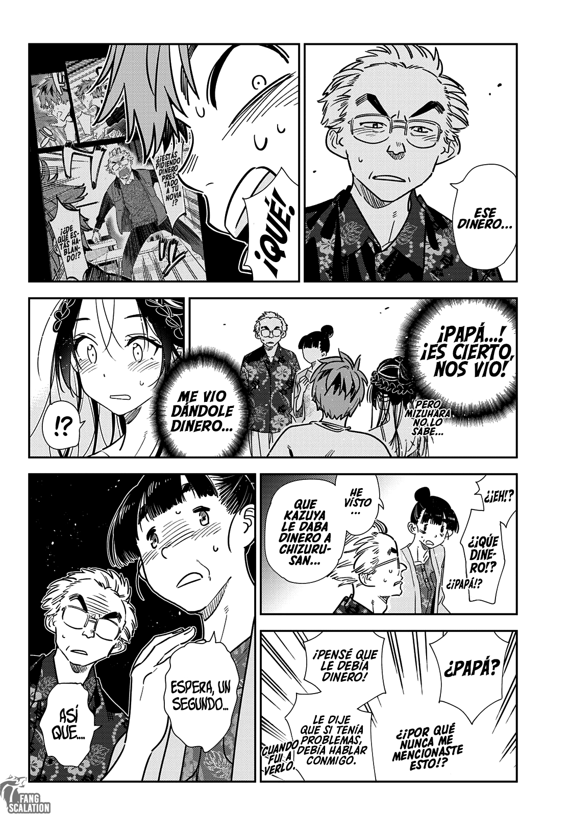 Kanojo, Okarishimasu Capitulo 221 página 18