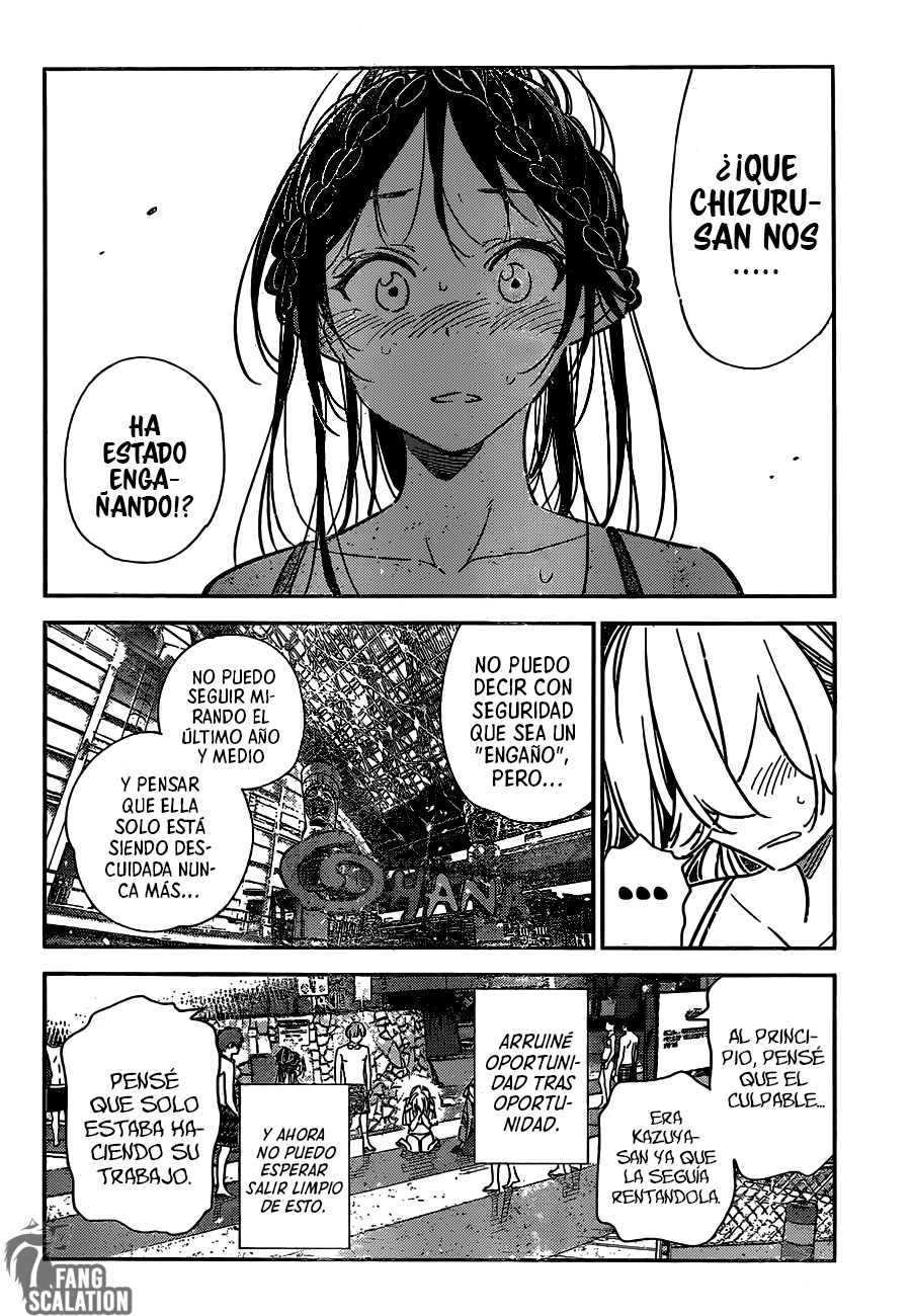 Kanojo, Okarishimasu Capitulo 222 página 17