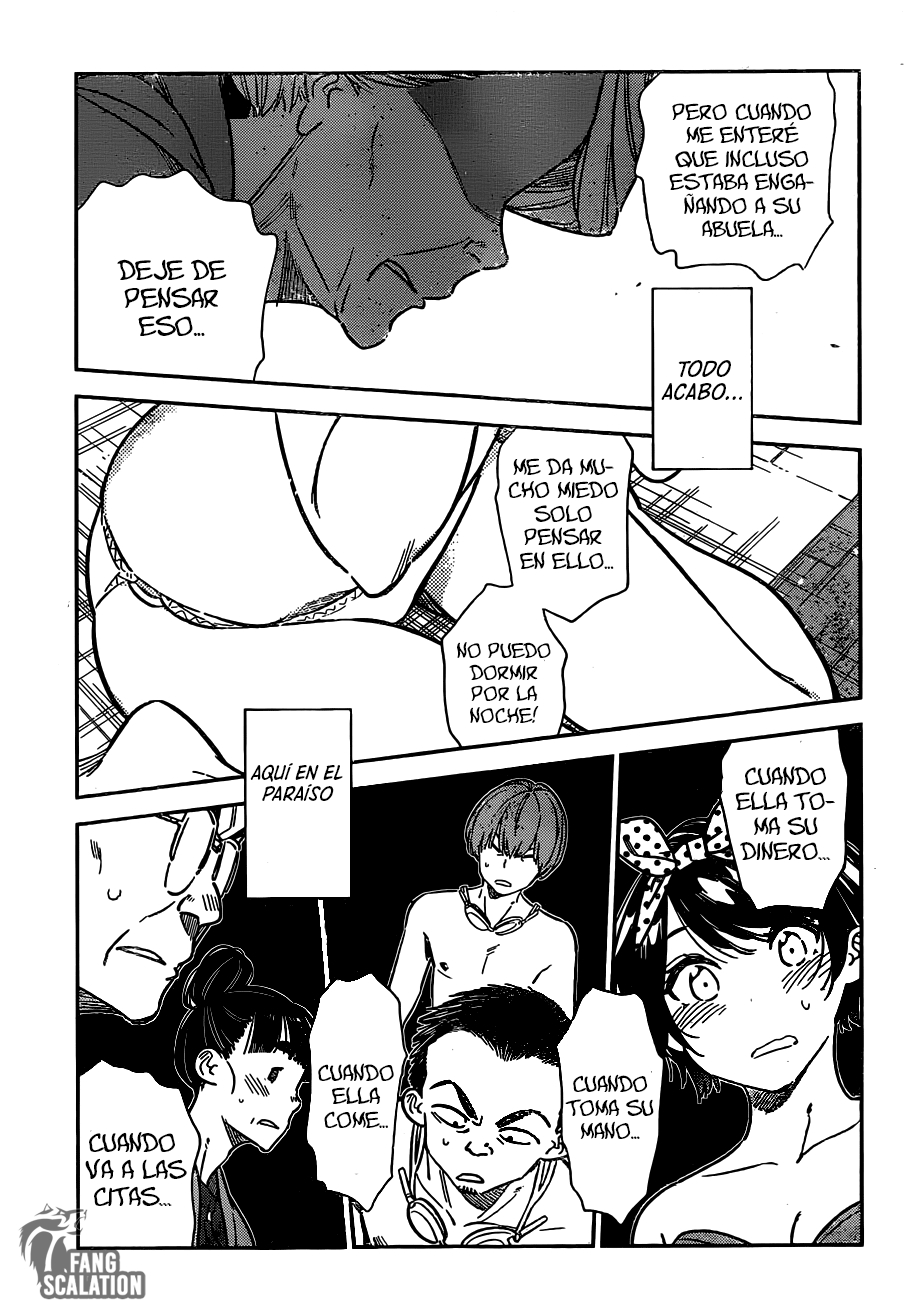 Kanojo, Okarishimasu Capitulo 222 página 18