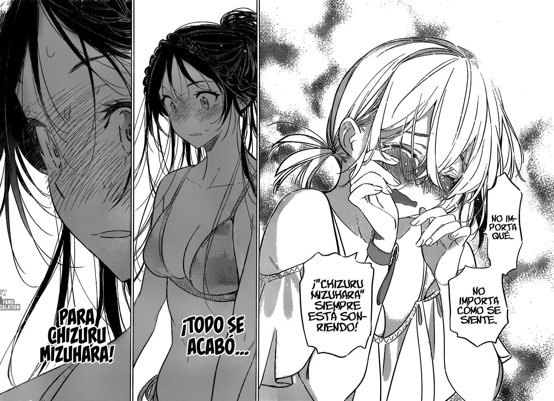 Kanojo, Okarishimasu Capitulo 222 página 19