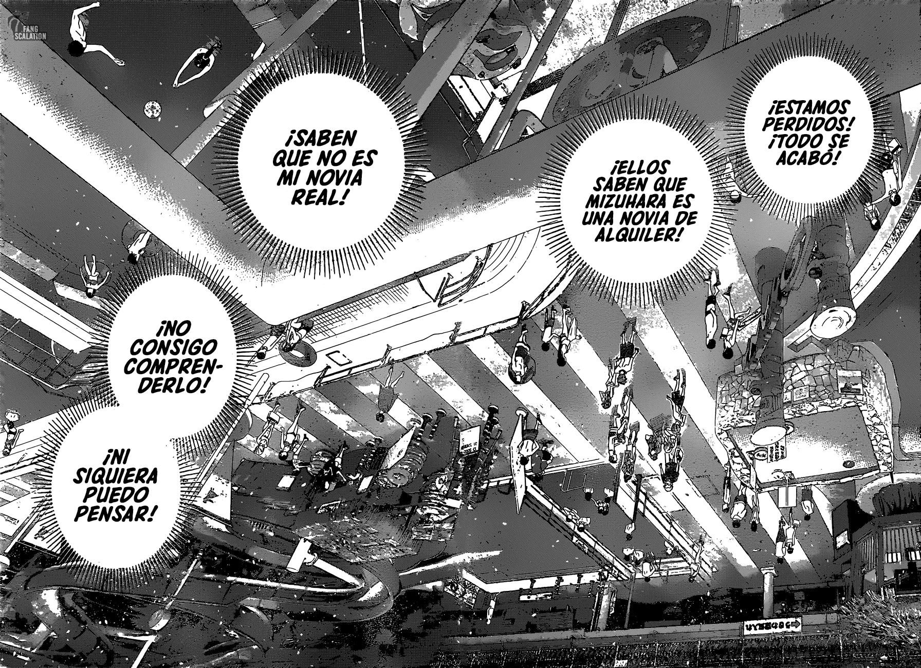 Kanojo, Okarishimasu Capitulo 222 página 6