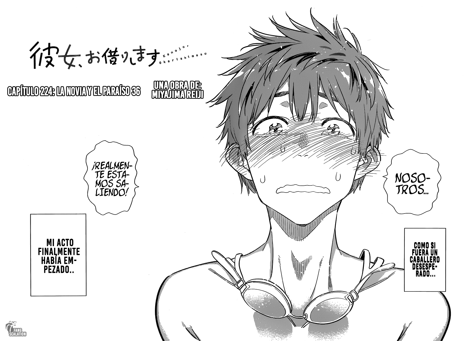 Kanojo, Okarishimasu Capitulo 224 página 5