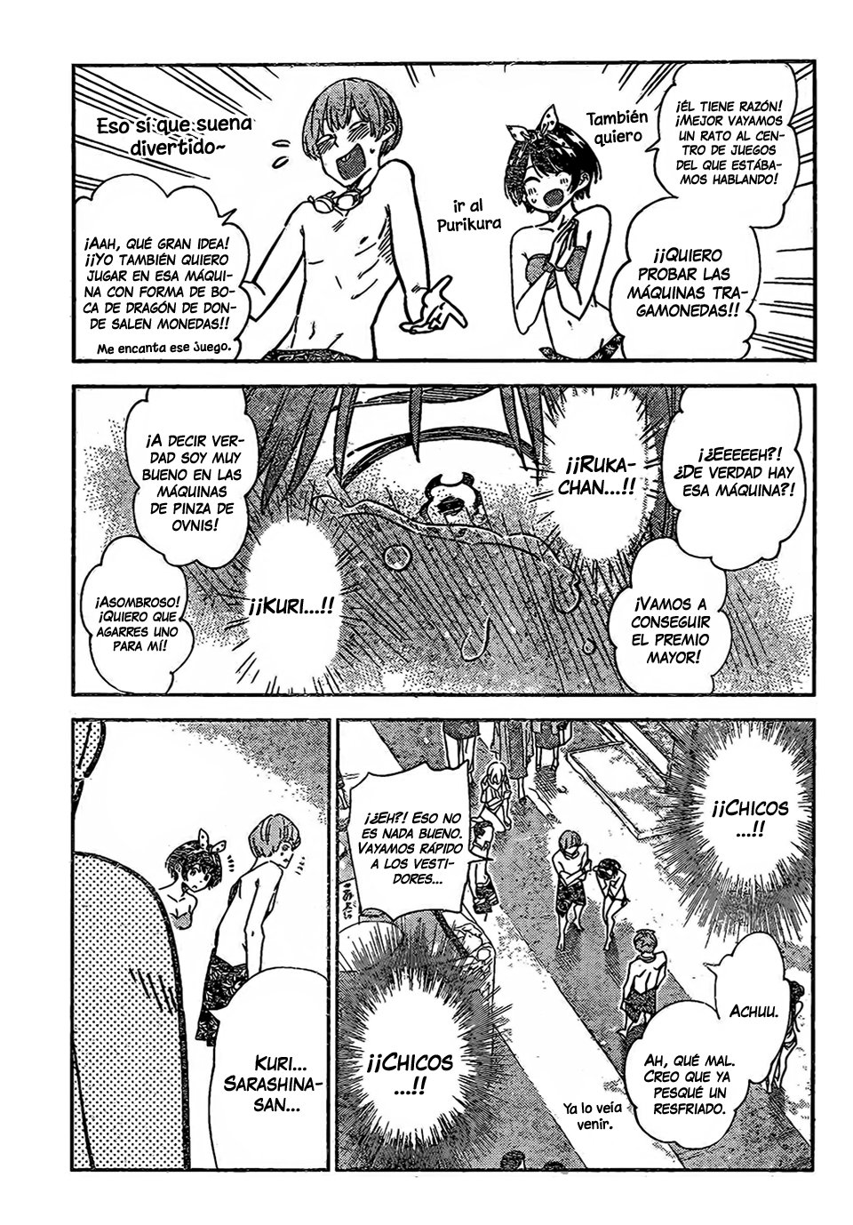 Kanojo, Okarishimasu Capitulo 226 página 10