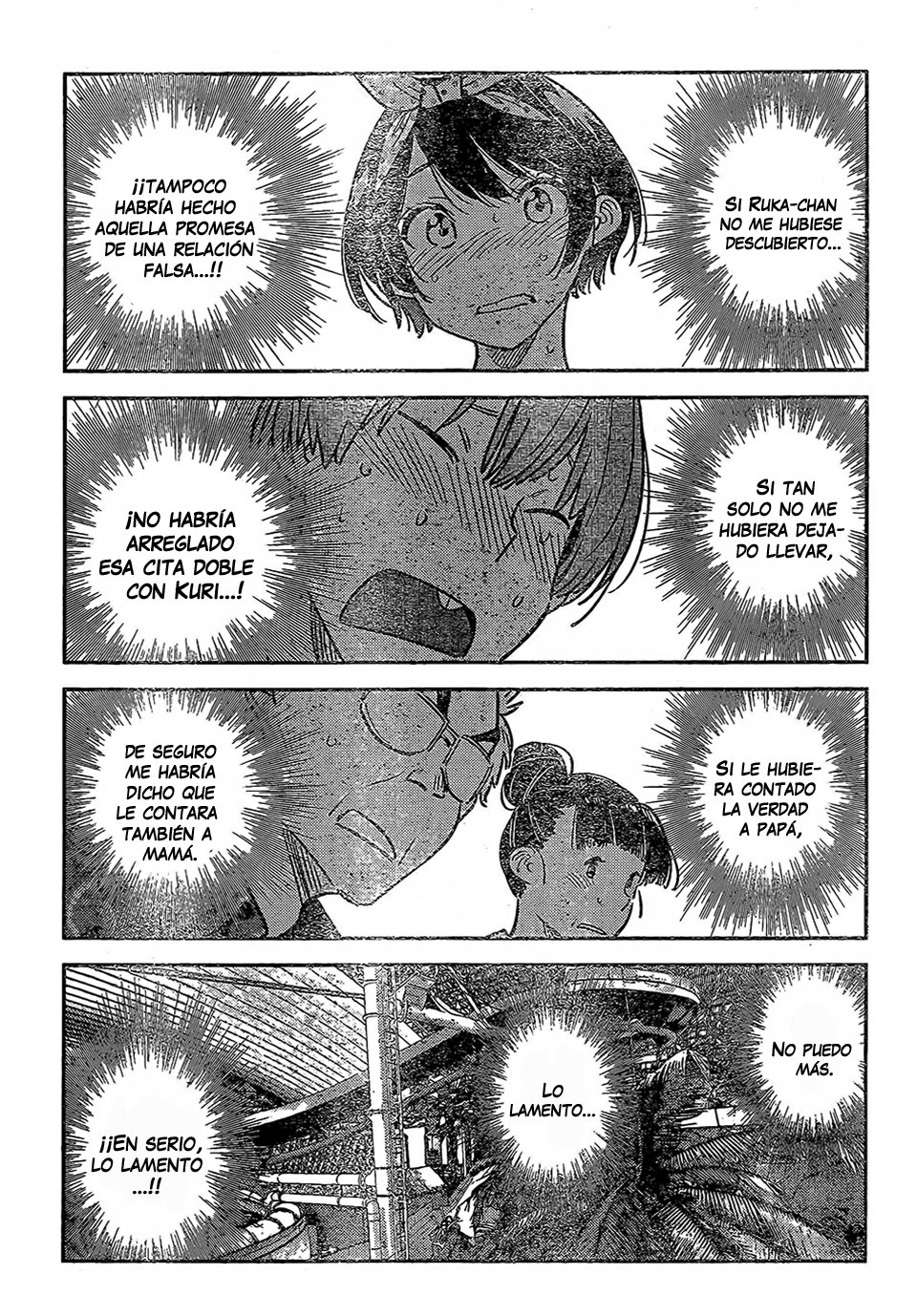 Kanojo, Okarishimasu Capitulo 226 página 18
