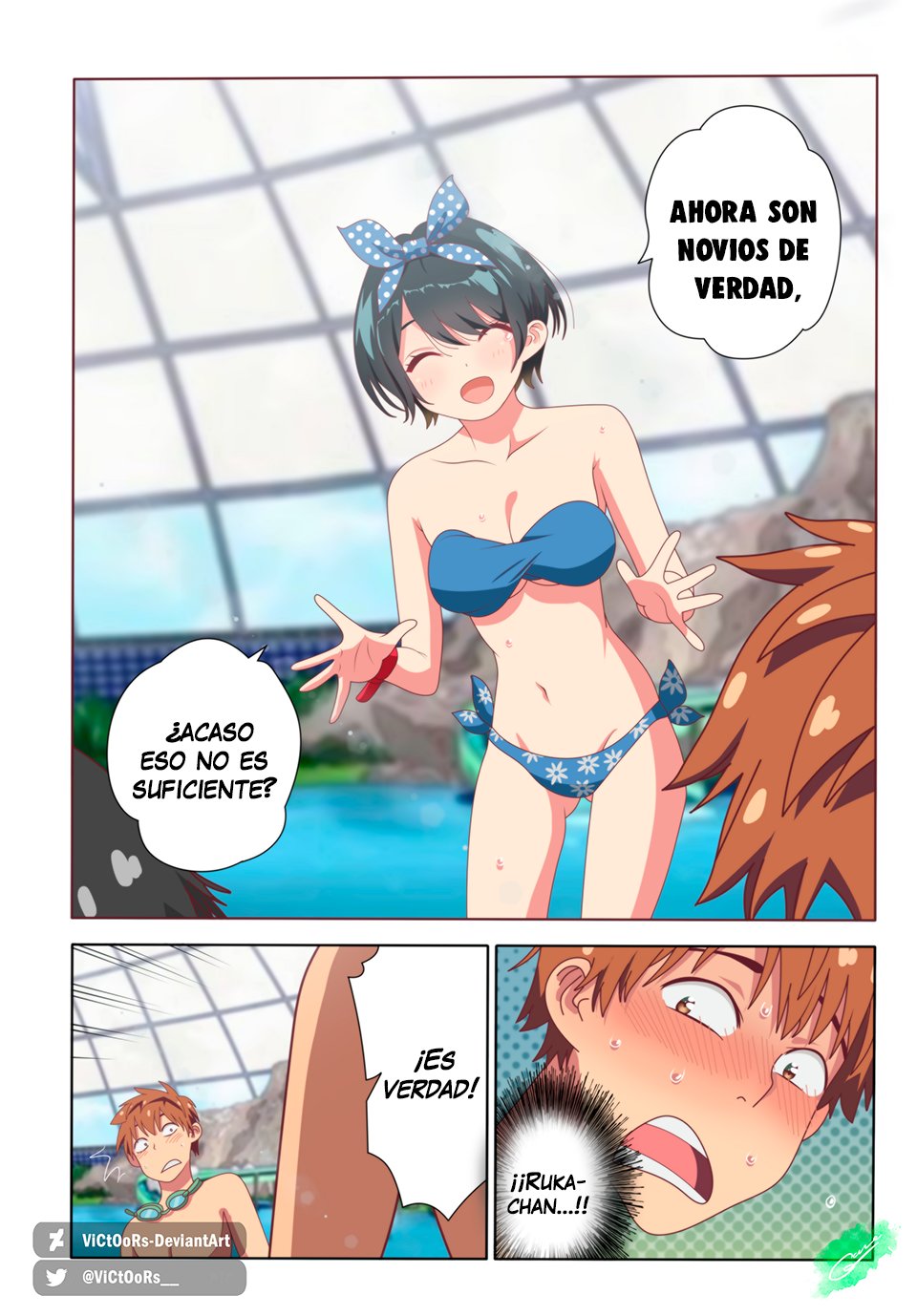 Kanojo, Okarishimasu Capitulo 226 página 8