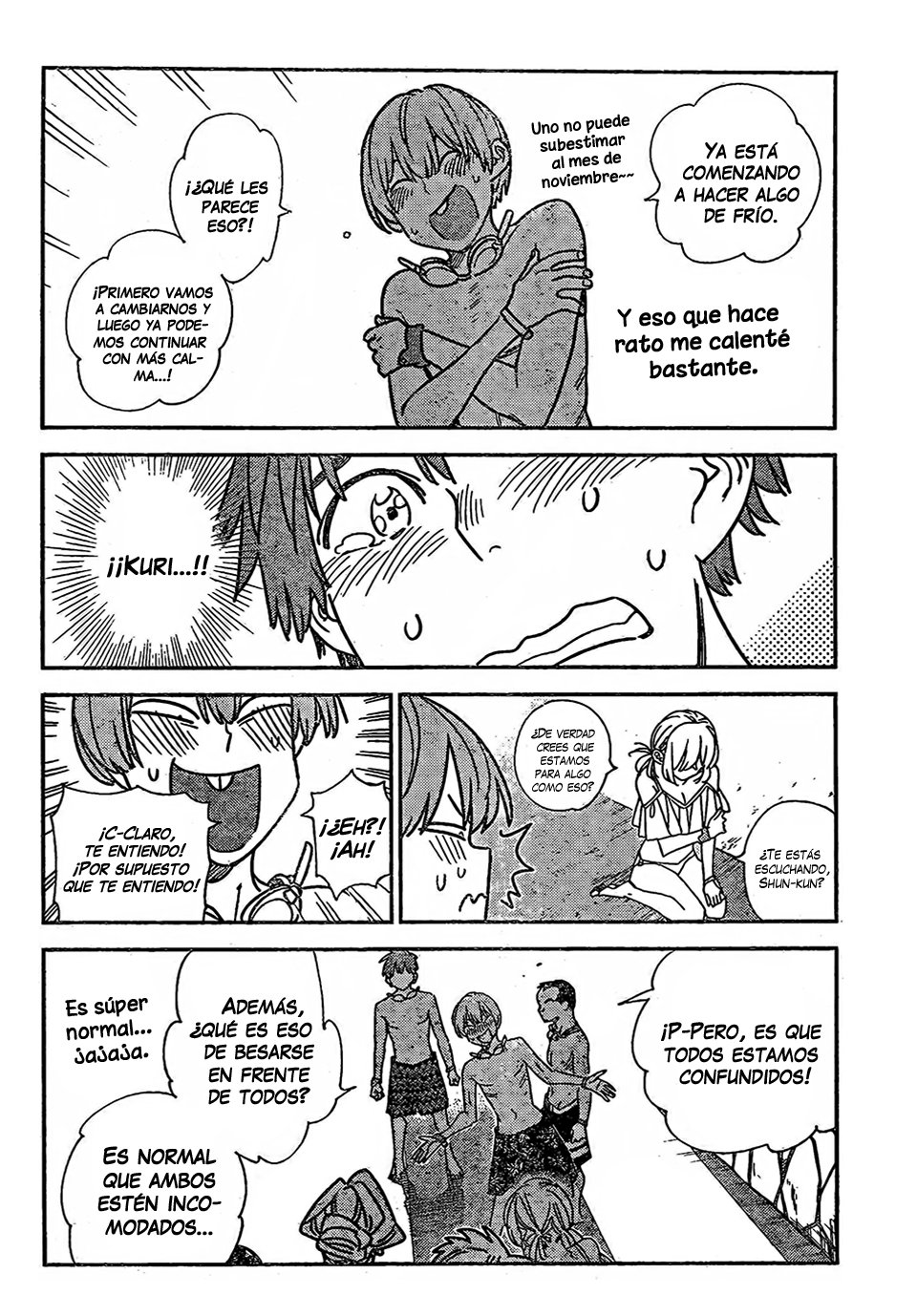 Kanojo, Okarishimasu Capitulo 226 página 9