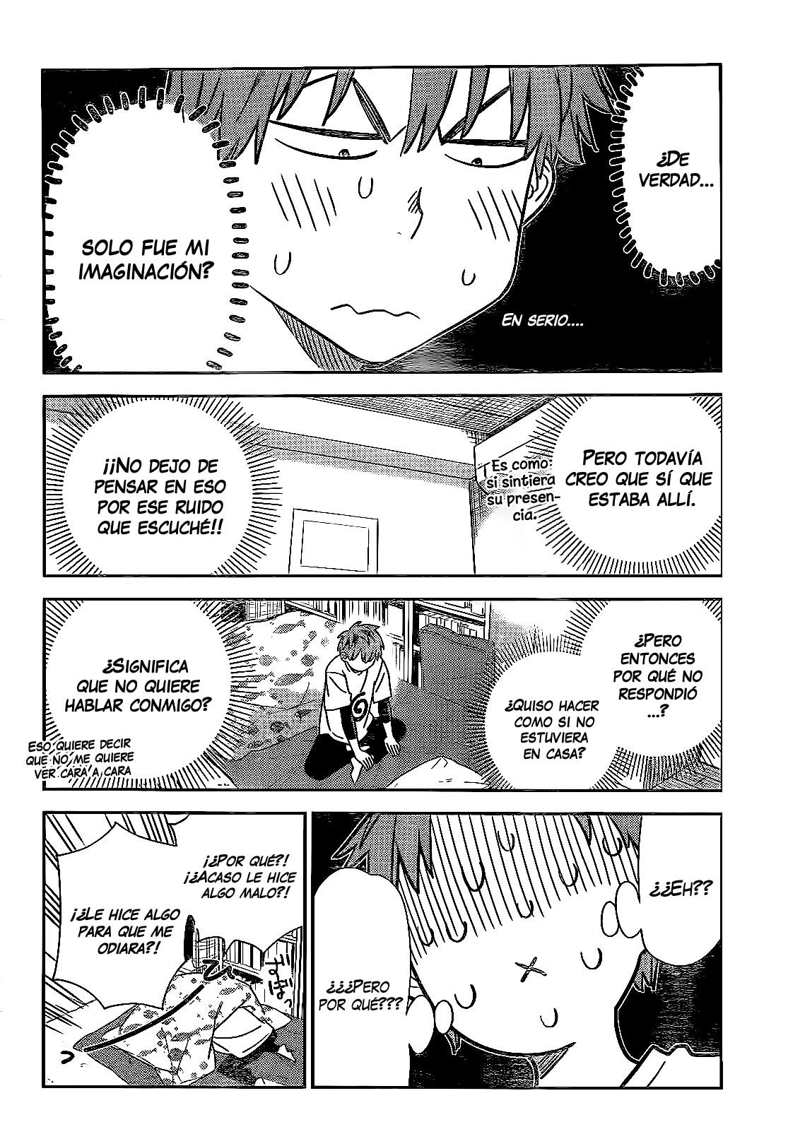 Kanojo, Okarishimasu Capitulo 233 página 9