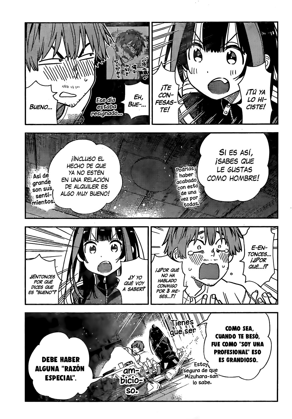 Kanojo, Okarishimasu Capitulo 234 página 12