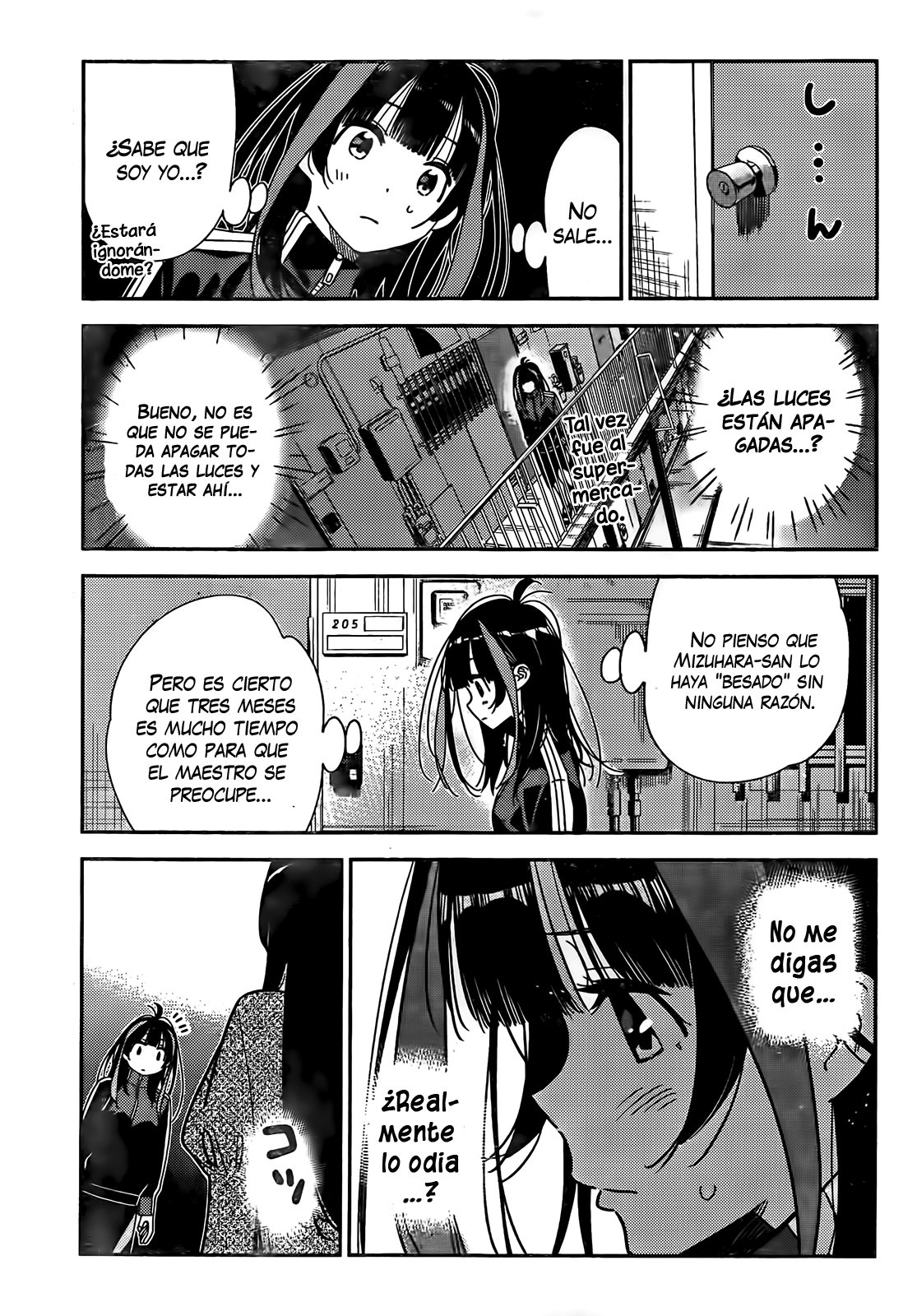 Kanojo, Okarishimasu Capitulo 234 página 21