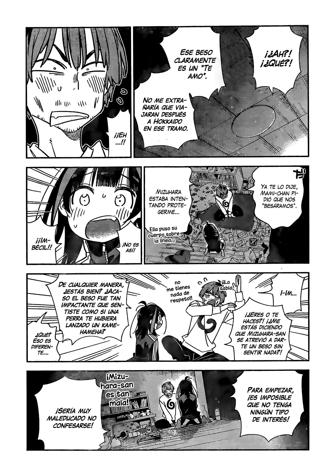 Kanojo, Okarishimasu Capitulo 234 página 8