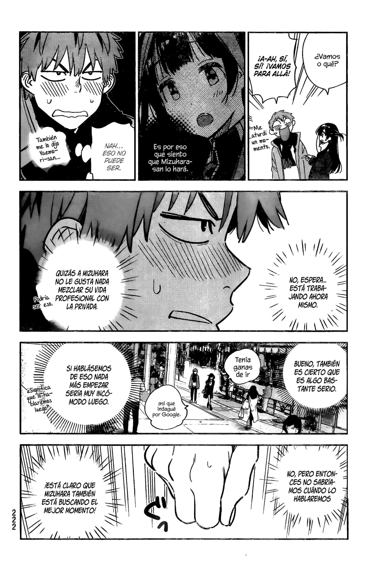 Kanojo, Okarishimasu Capitulo 237 página 11