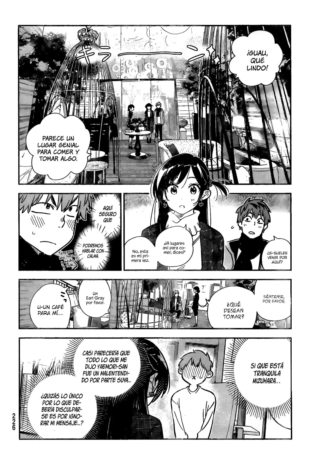 Kanojo, Okarishimasu Capitulo 237 página 14