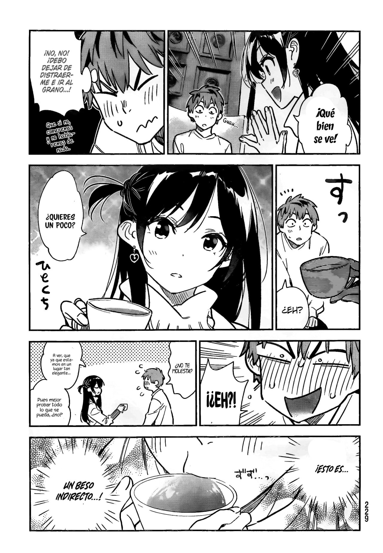 Kanojo, Okarishimasu Capitulo 237 página 17