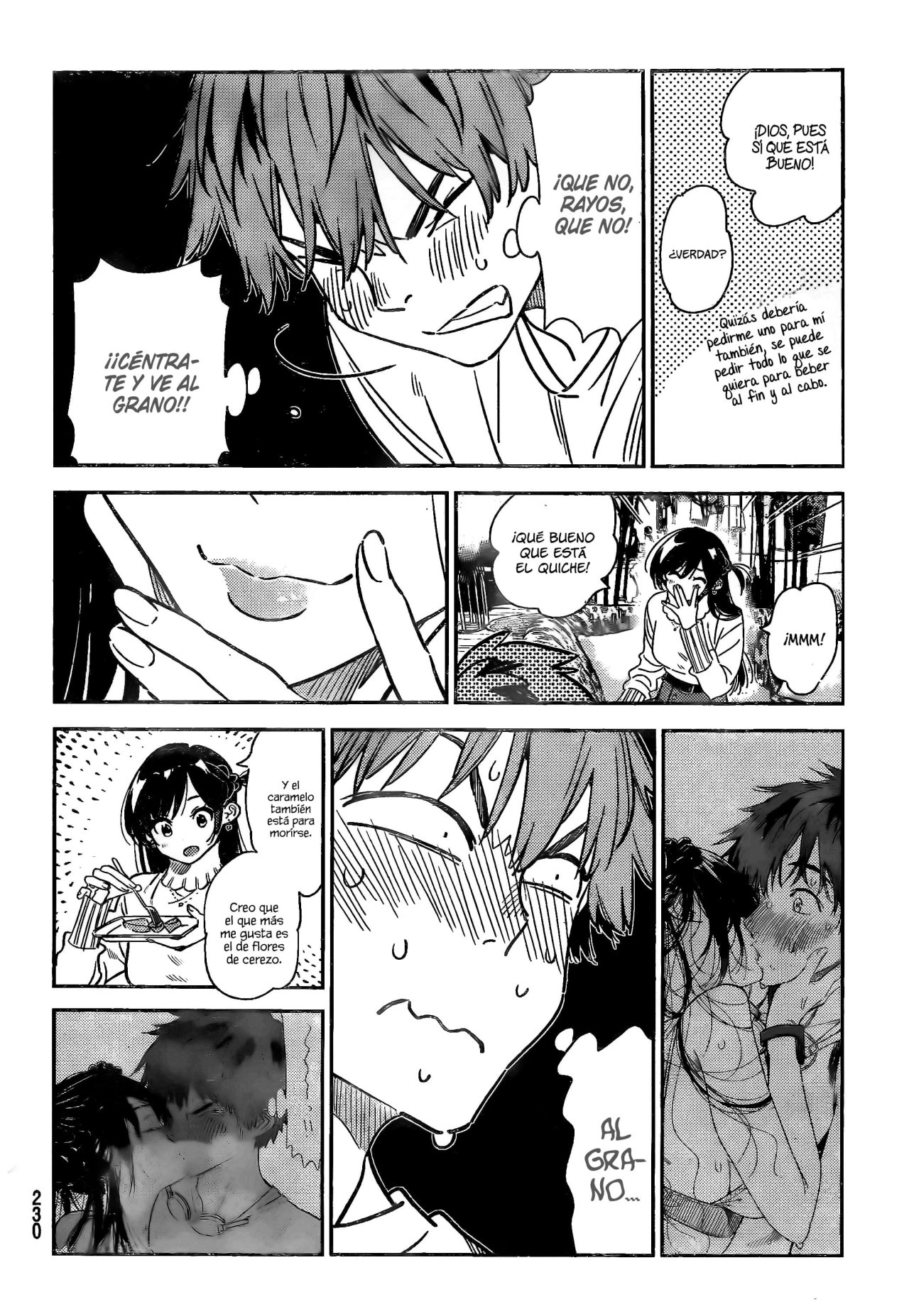 Kanojo, Okarishimasu Capitulo 237 página 18