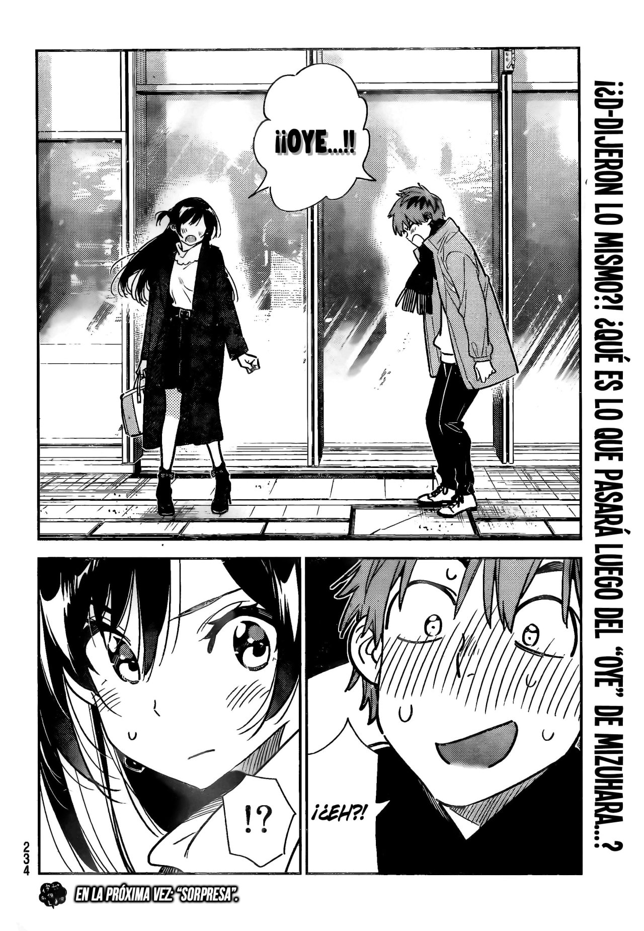 Kanojo, Okarishimasu Capitulo 237 página 22