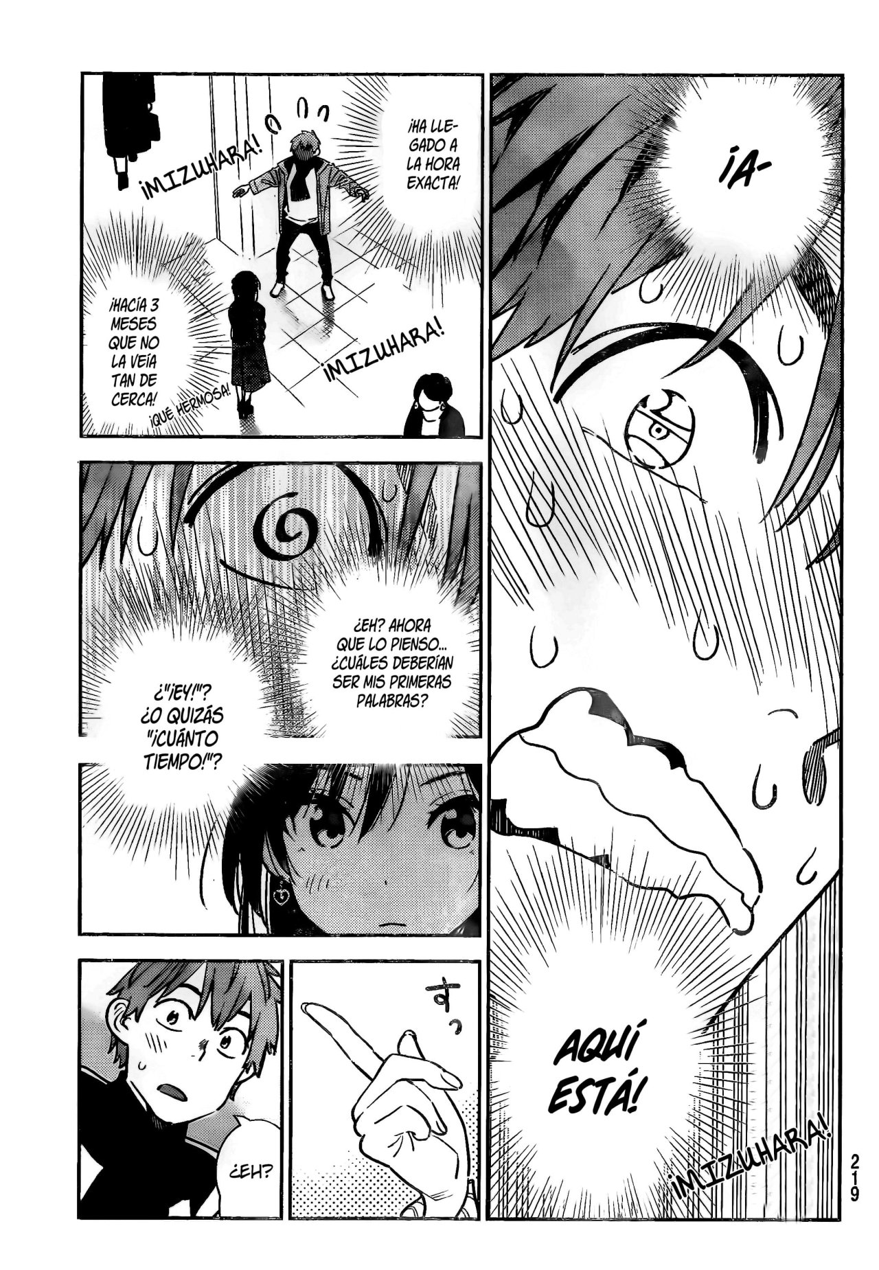 Kanojo, Okarishimasu Capitulo 237 página 8