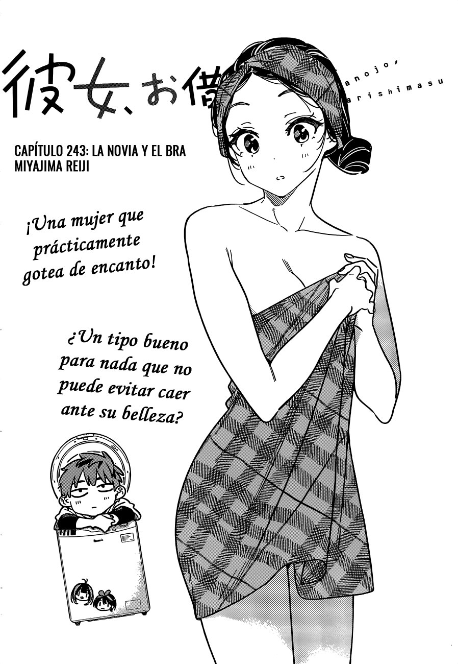 Kanojo, Okarishimasu Capitulo 243 página 3